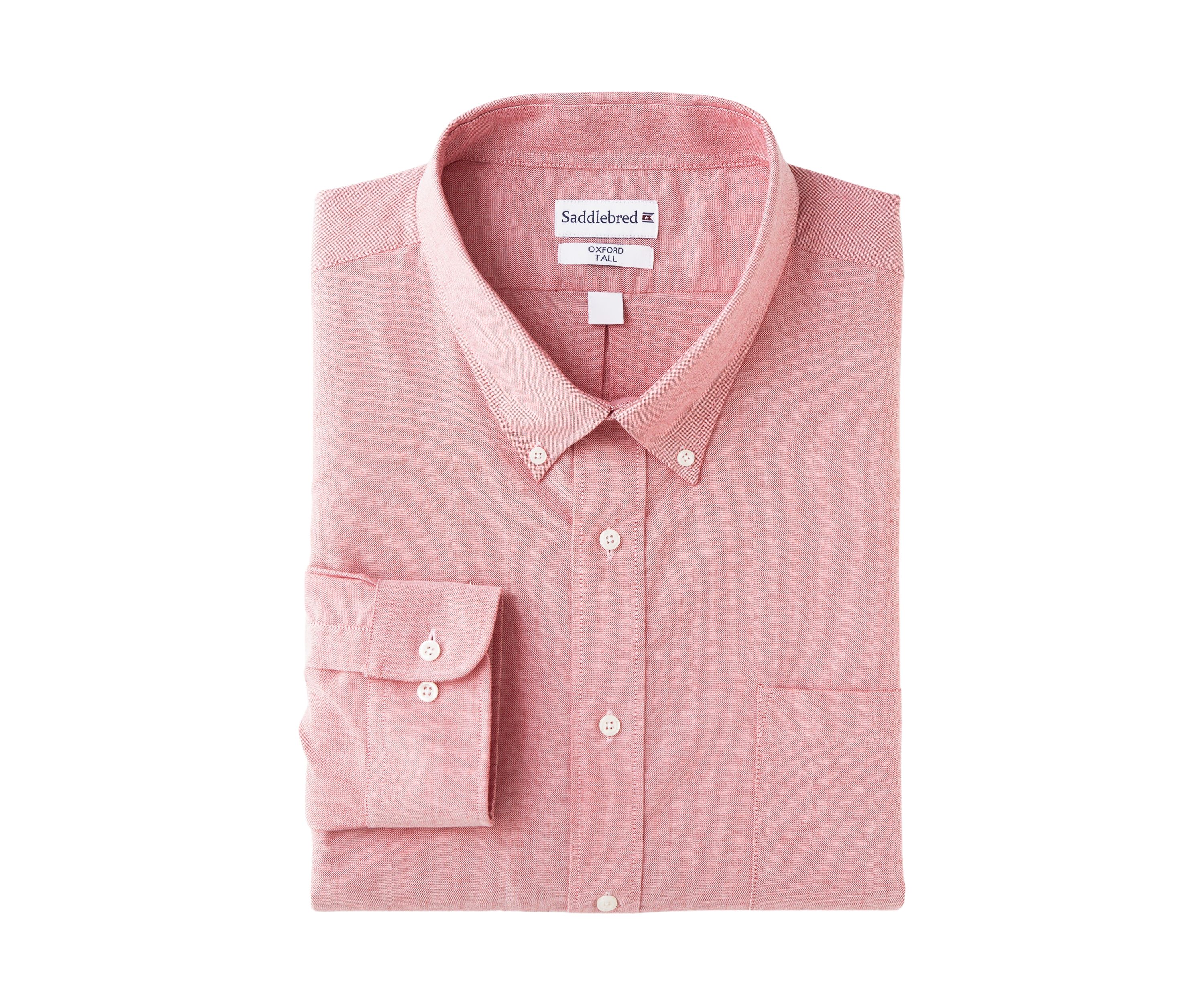 Mens Tall Solid Oxford Shirt 