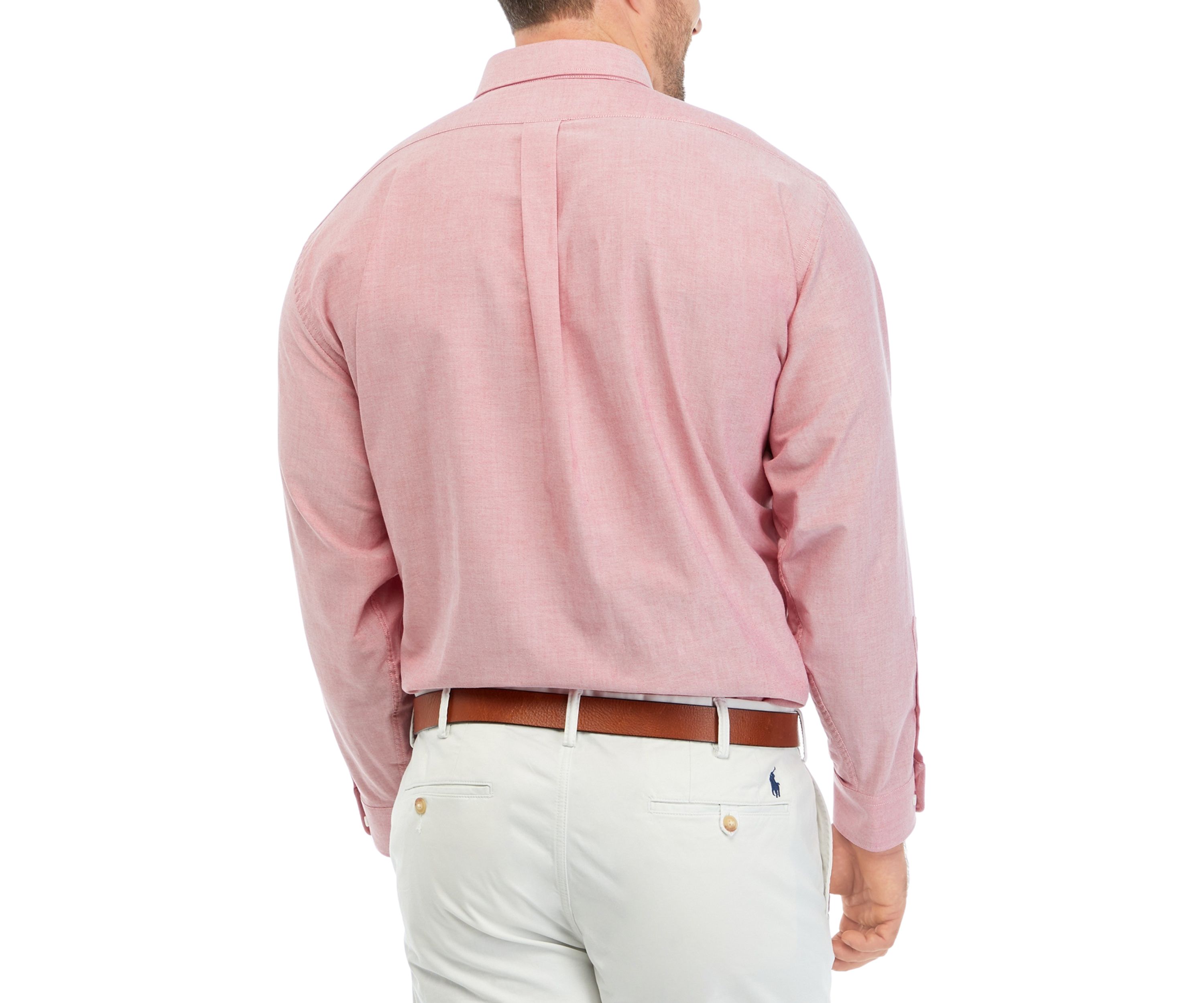 Mens Tall Solid Oxford Shirt 