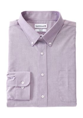 Saddlebred Men’s Tall Button Down Collar Oxford Shirt, 18 – 18.5 37/38