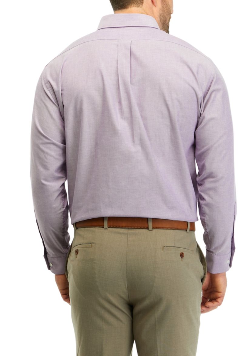 Mens Tall Button Down Collar Oxford Shirt