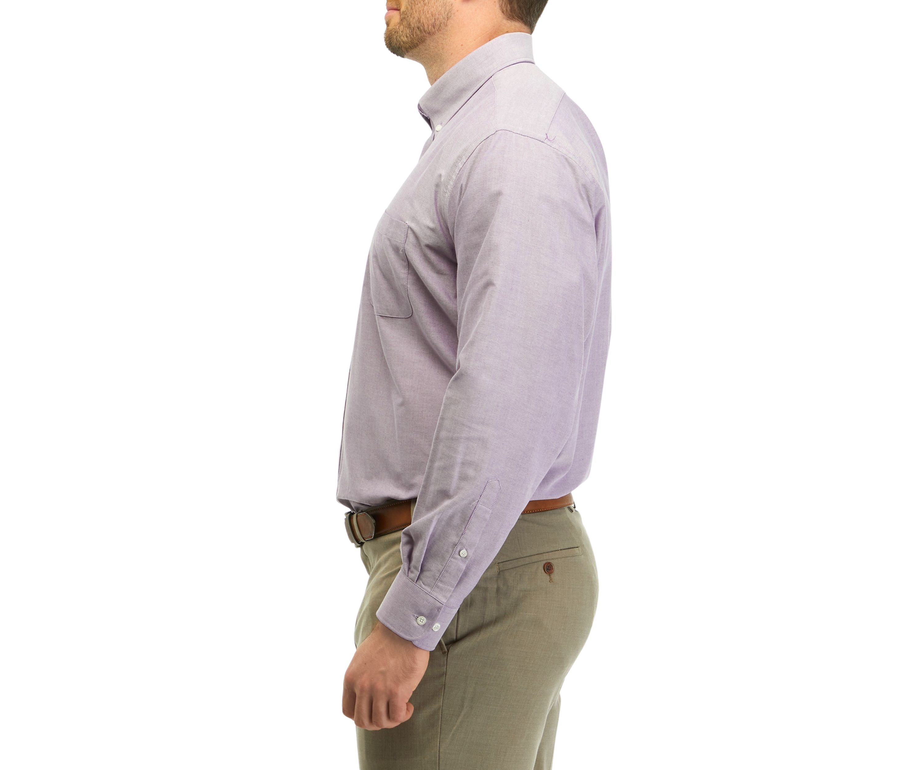 Mens Tall Button Down Collar Oxford Shirt