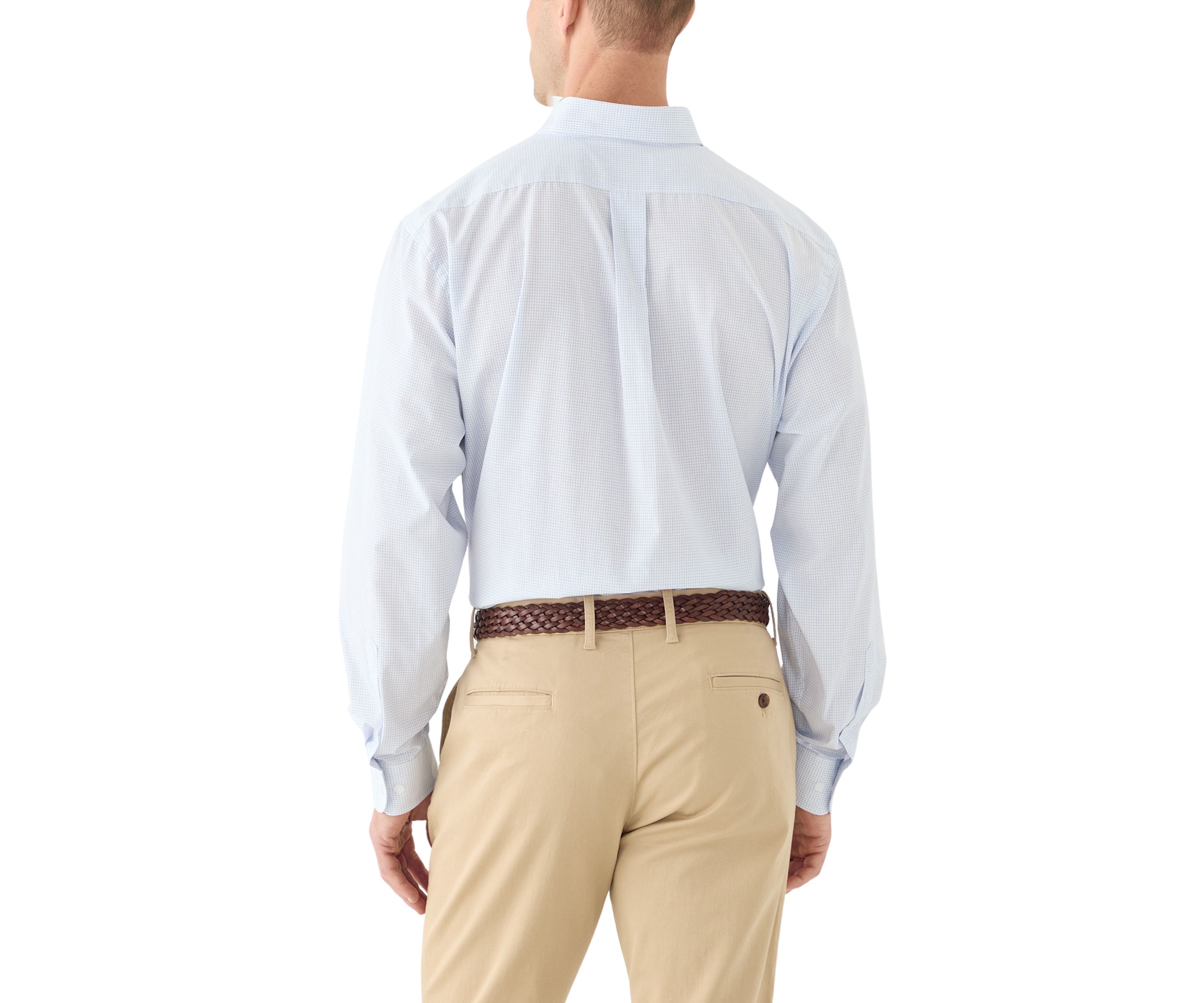 Grid Printed Button Down Shirt