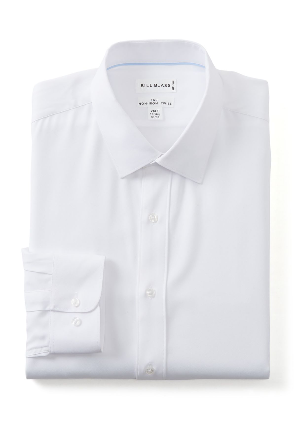 Big Twill Solid Performance Dress Shirt