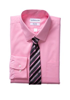 dress shirt with tie set