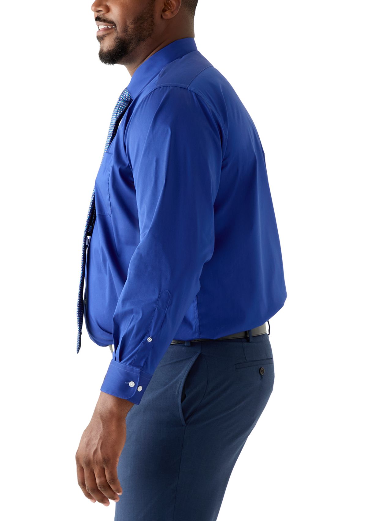 Big & Tall Fashion Shirt and Tie Box Set