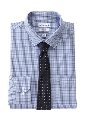 Saddlebred® Men's Big Shirt & Tie Box Set | belk