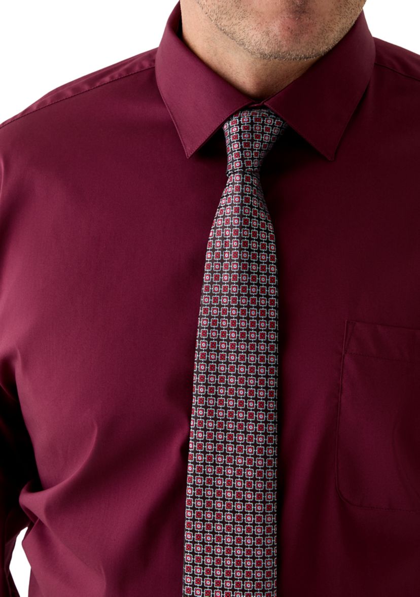 Big & Tall Fashion Shirt and Tie Box Set