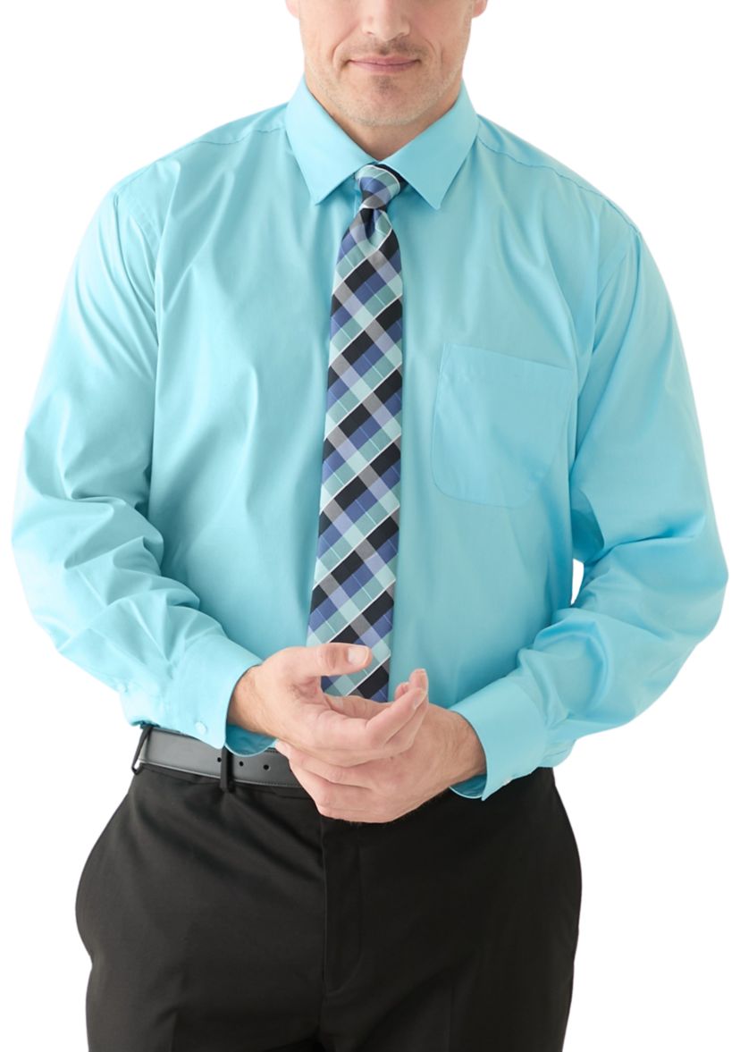 Mens Big Fashion Shirt and Tie Box Set