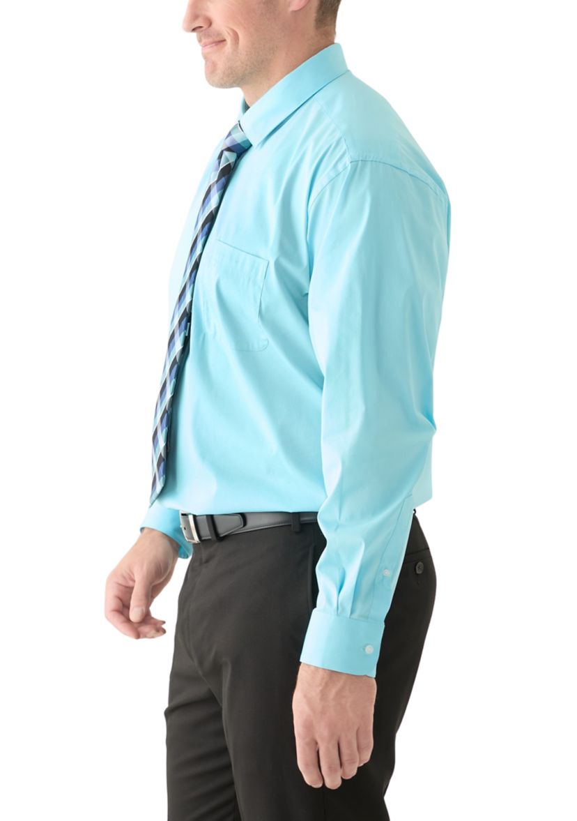 Mens Big Fashion Shirt and Tie Box Set