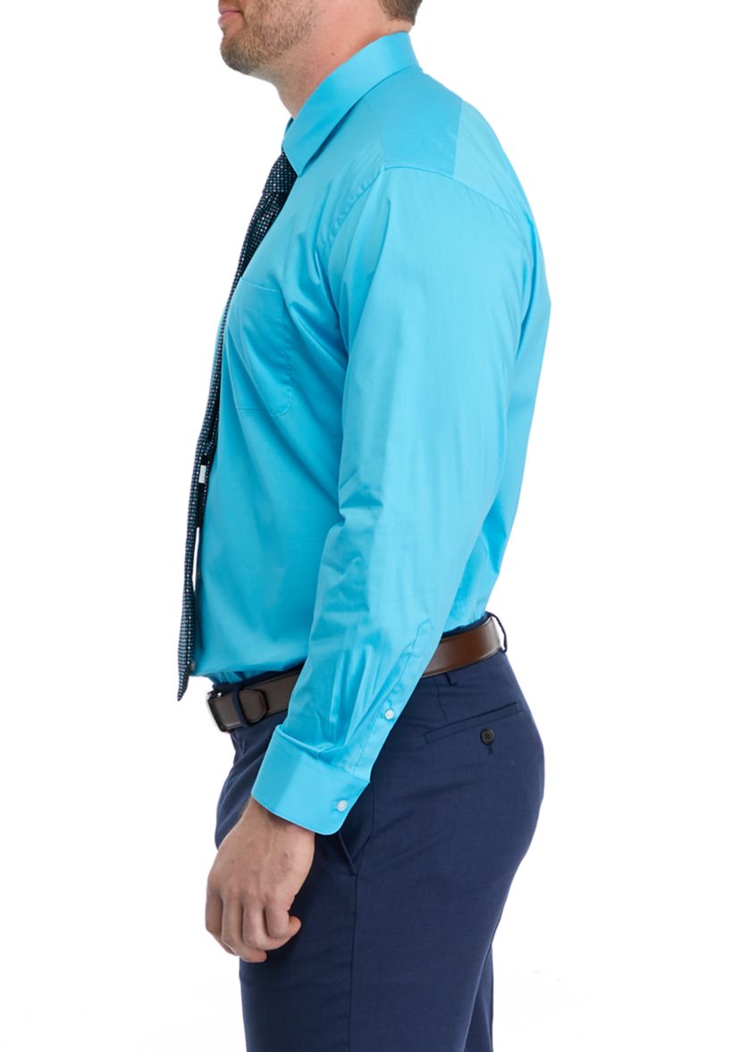 Mens Big Shirt and Tie Set