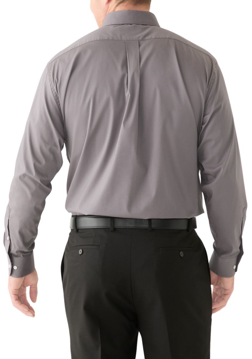 Big & Tall Dress Shirt and Tie Set