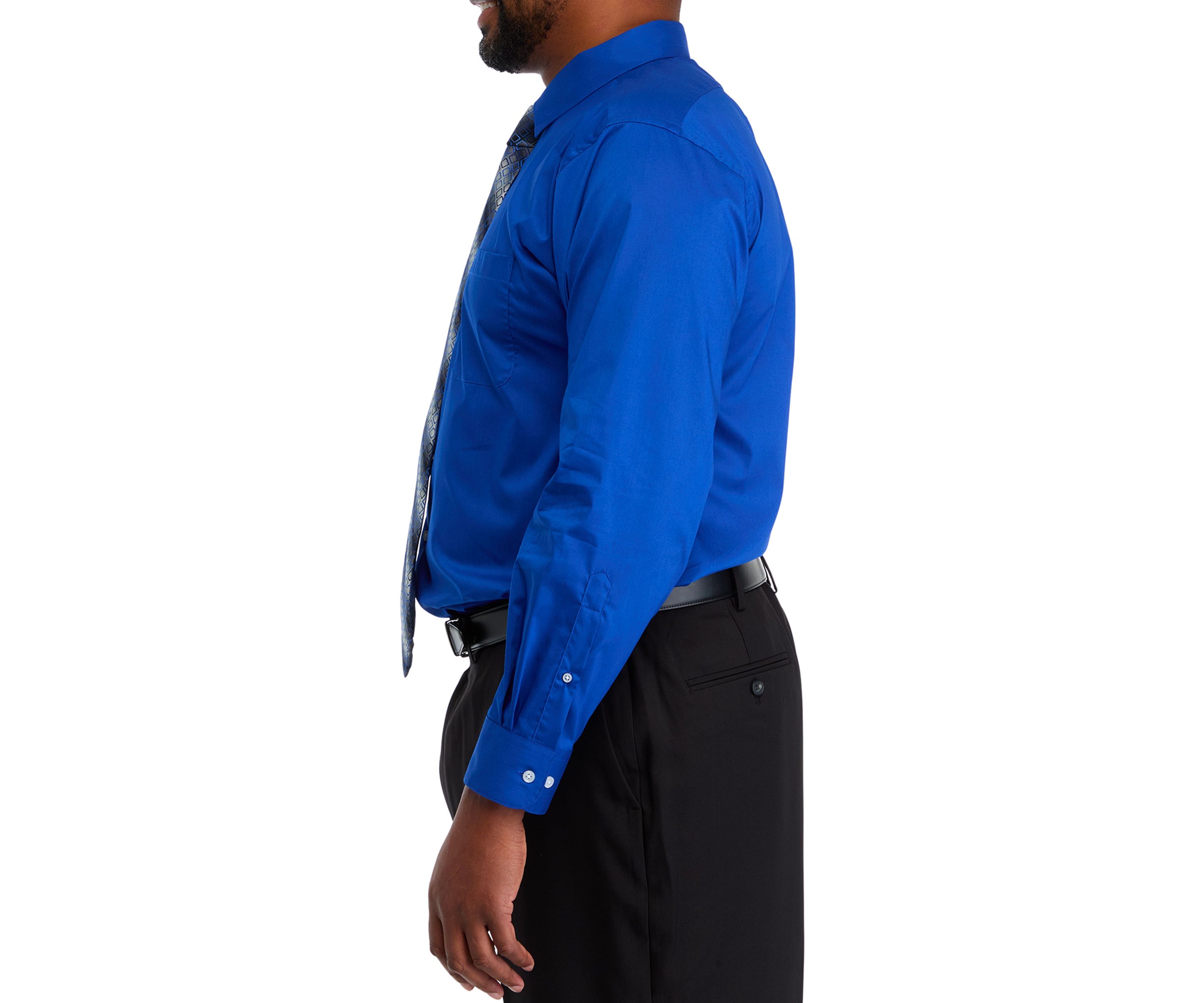 Mens Big Fashion Shirt and Tie Box Set
