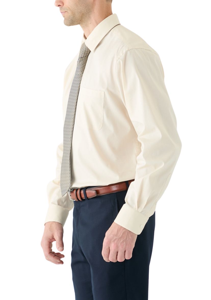 Woven Button Down Shirt and Tie Set