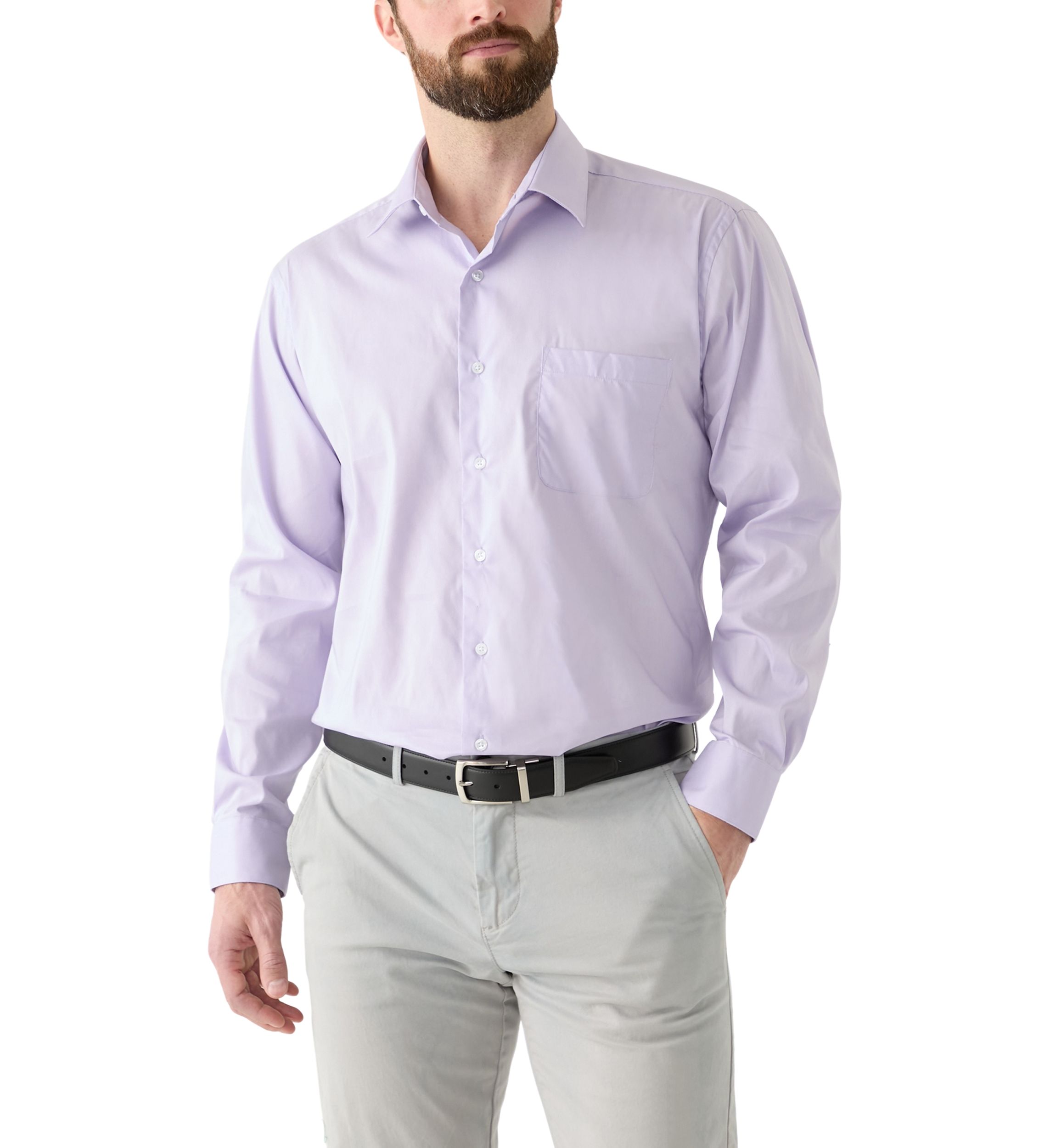Printed Tie and Dress Shirt Set 