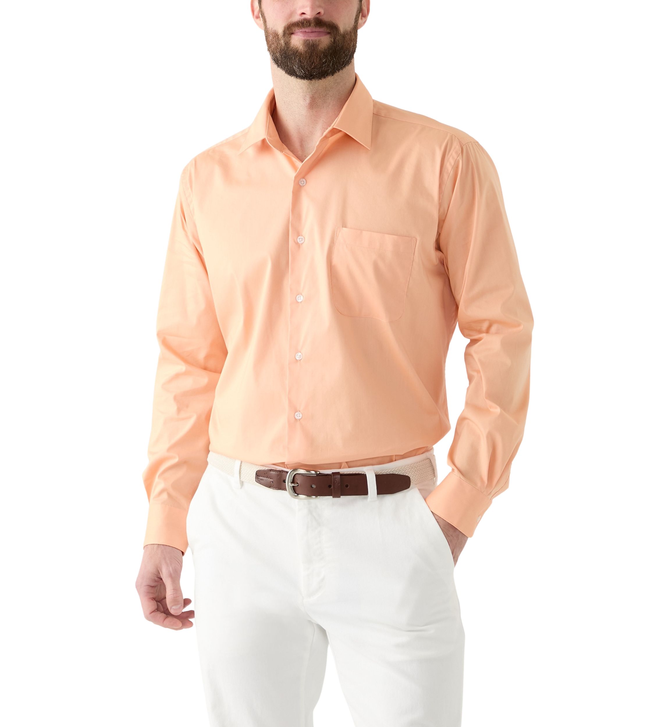 Printed Tie and Dress Shirt Set 