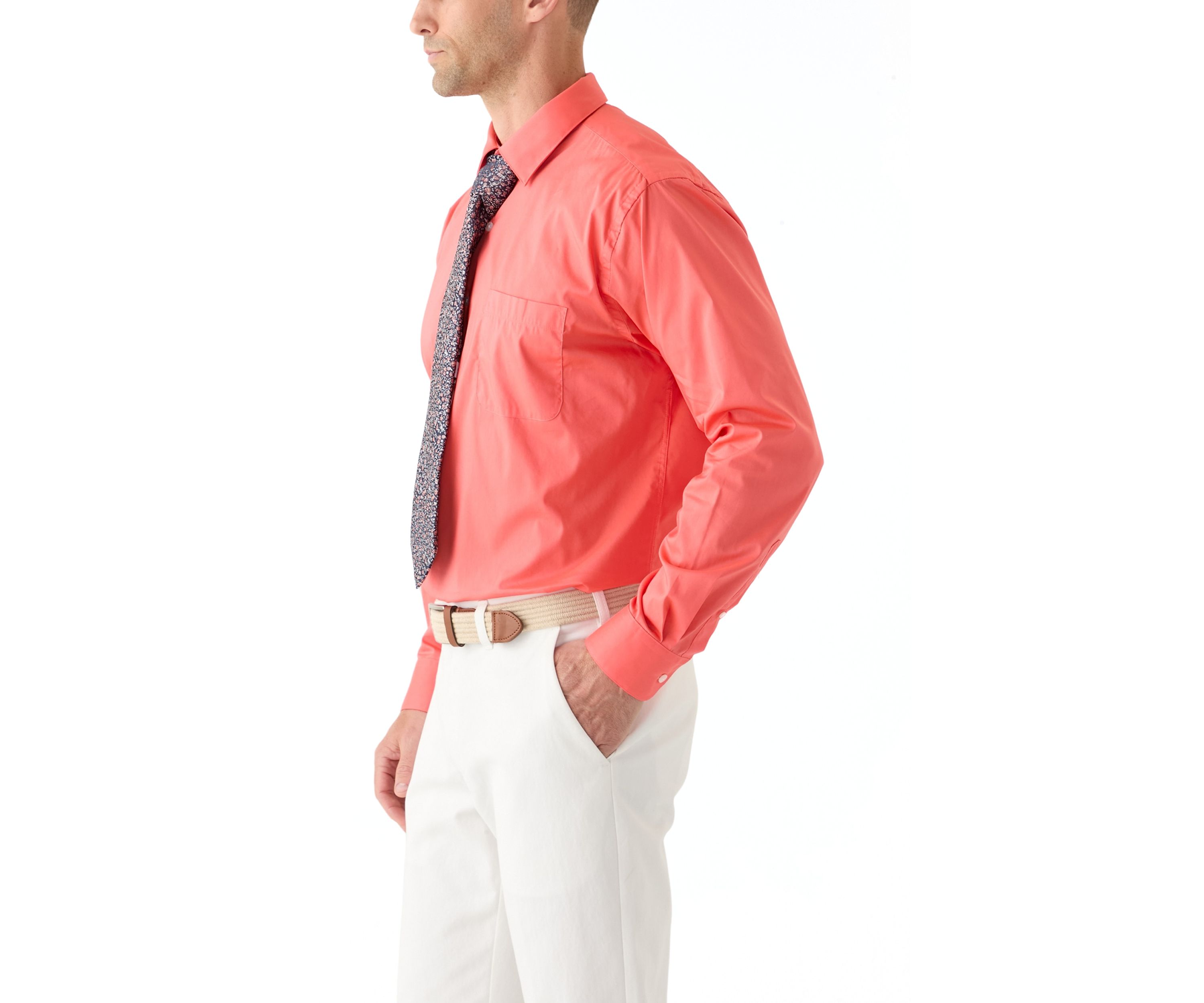 Long Sleeve Button Down Shirt and Tie Boxed Set