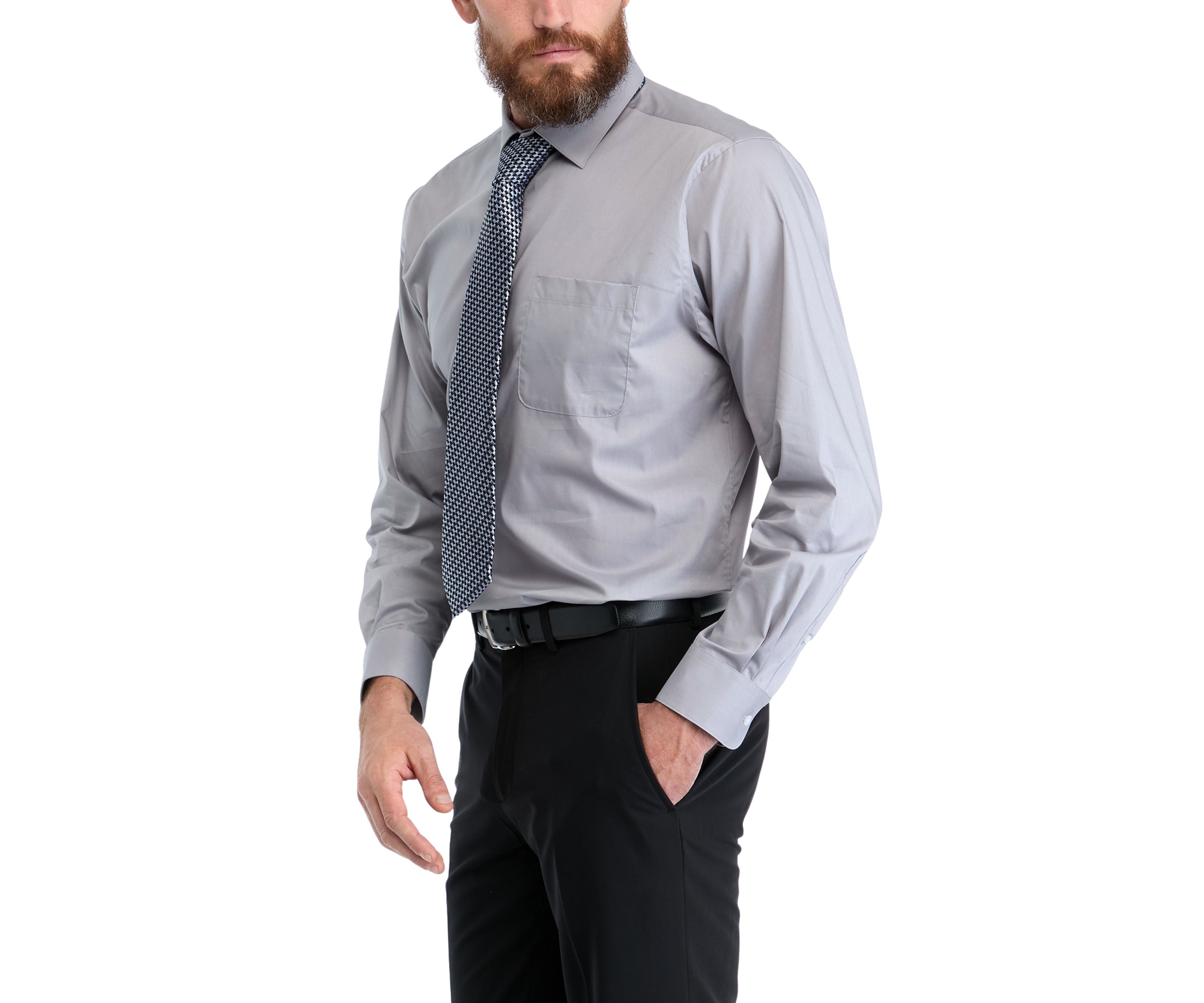 Two-Piece Shirt & Tie Set 