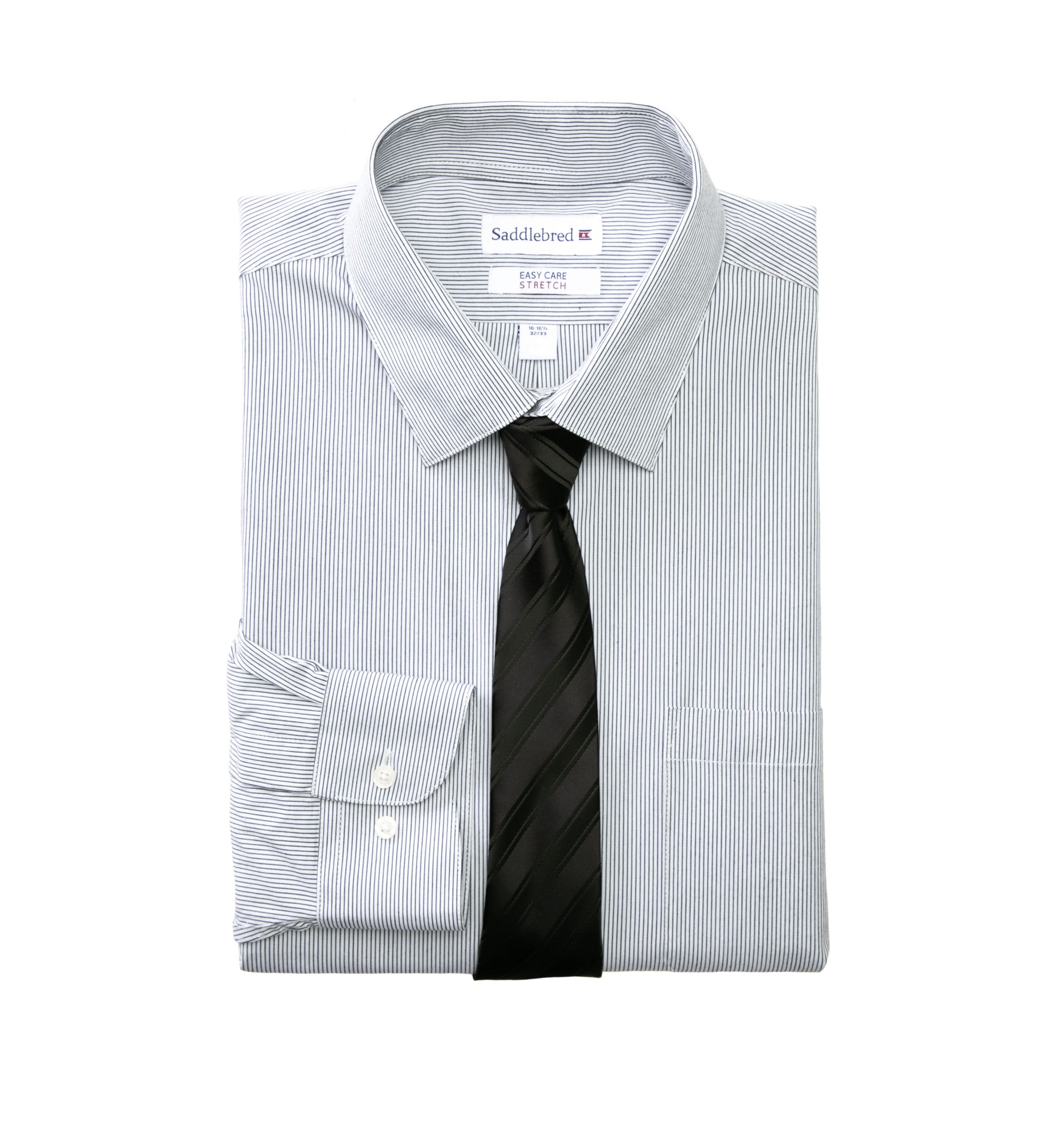 Stretch Point Collar Dress Shirt