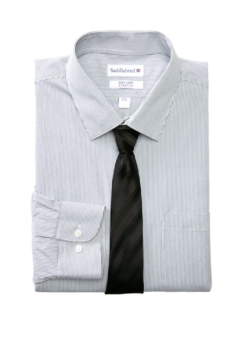 Stretch Point Collar Dress Shirt