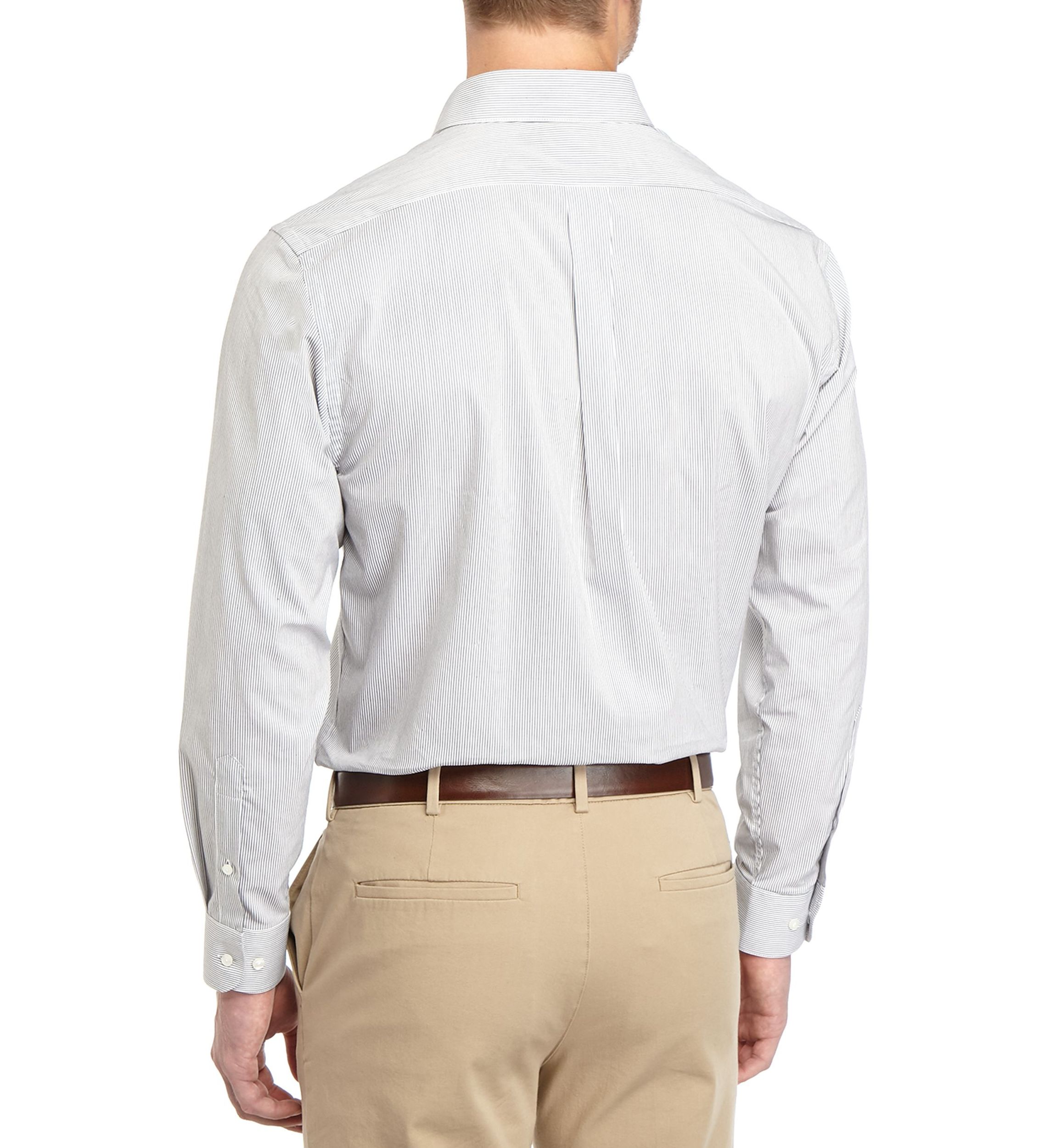 Stretch Point Collar Dress Shirt