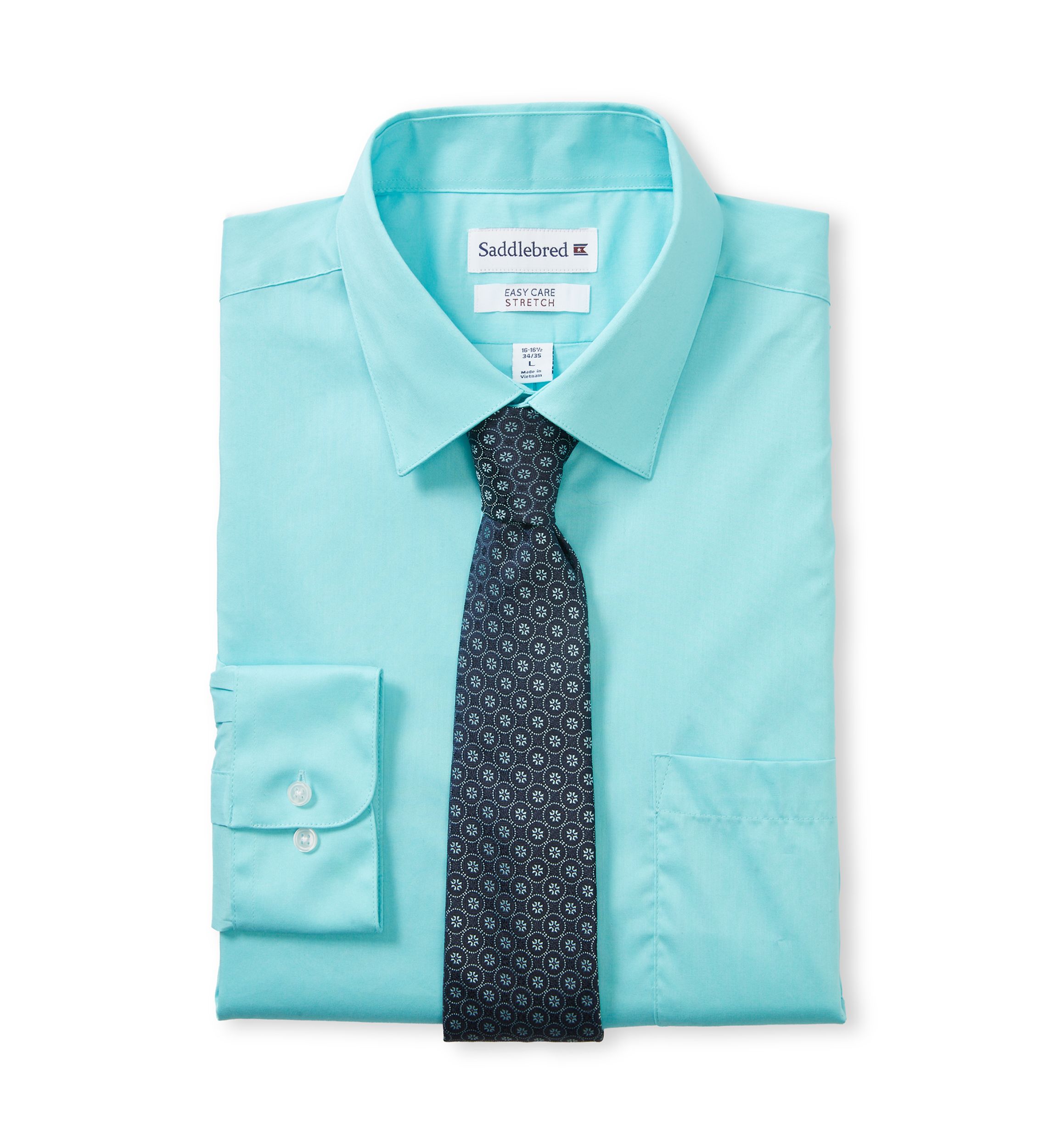 aje blue maxi dress S Blue Men's Dress Shirt – ESSENTIA main image 1