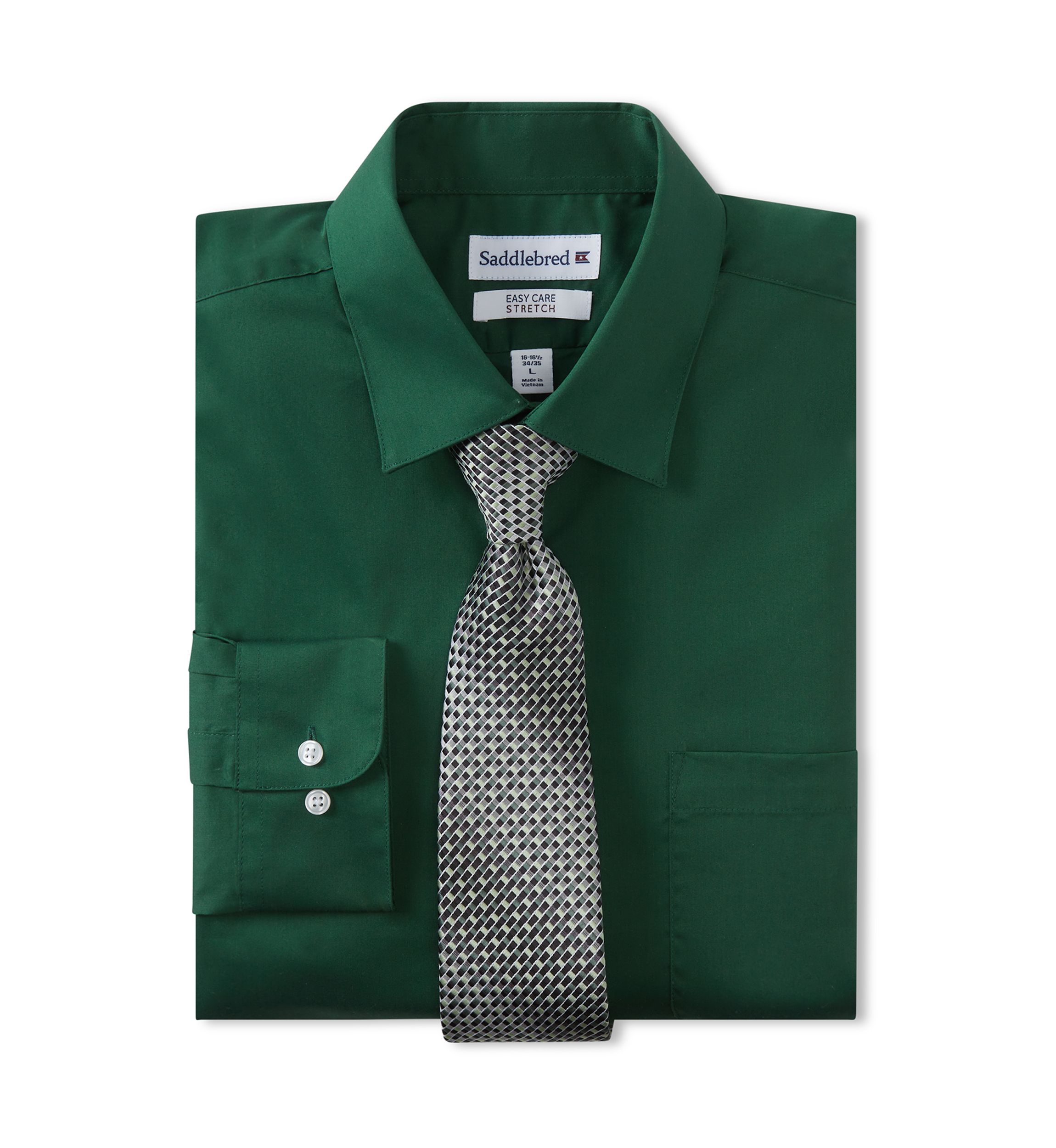 Pine Green Dress Shirt