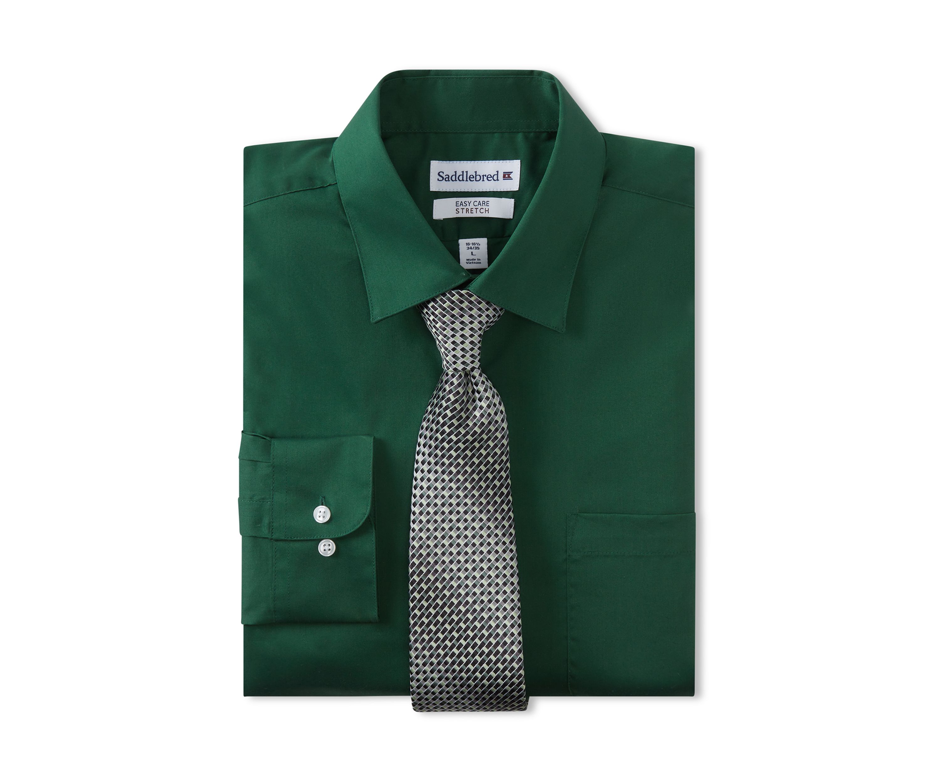Pine Green Dress Shirt