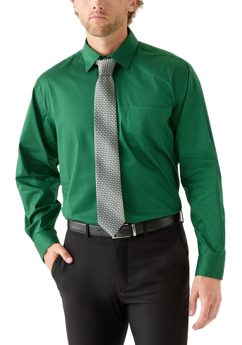 Pine Green Dress Shirt