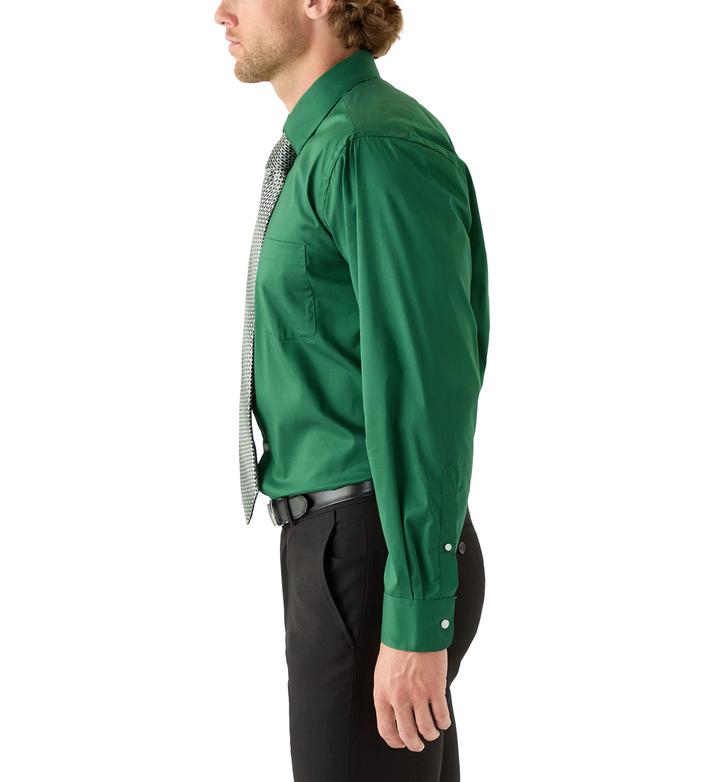 Pine Green Dress Shirt