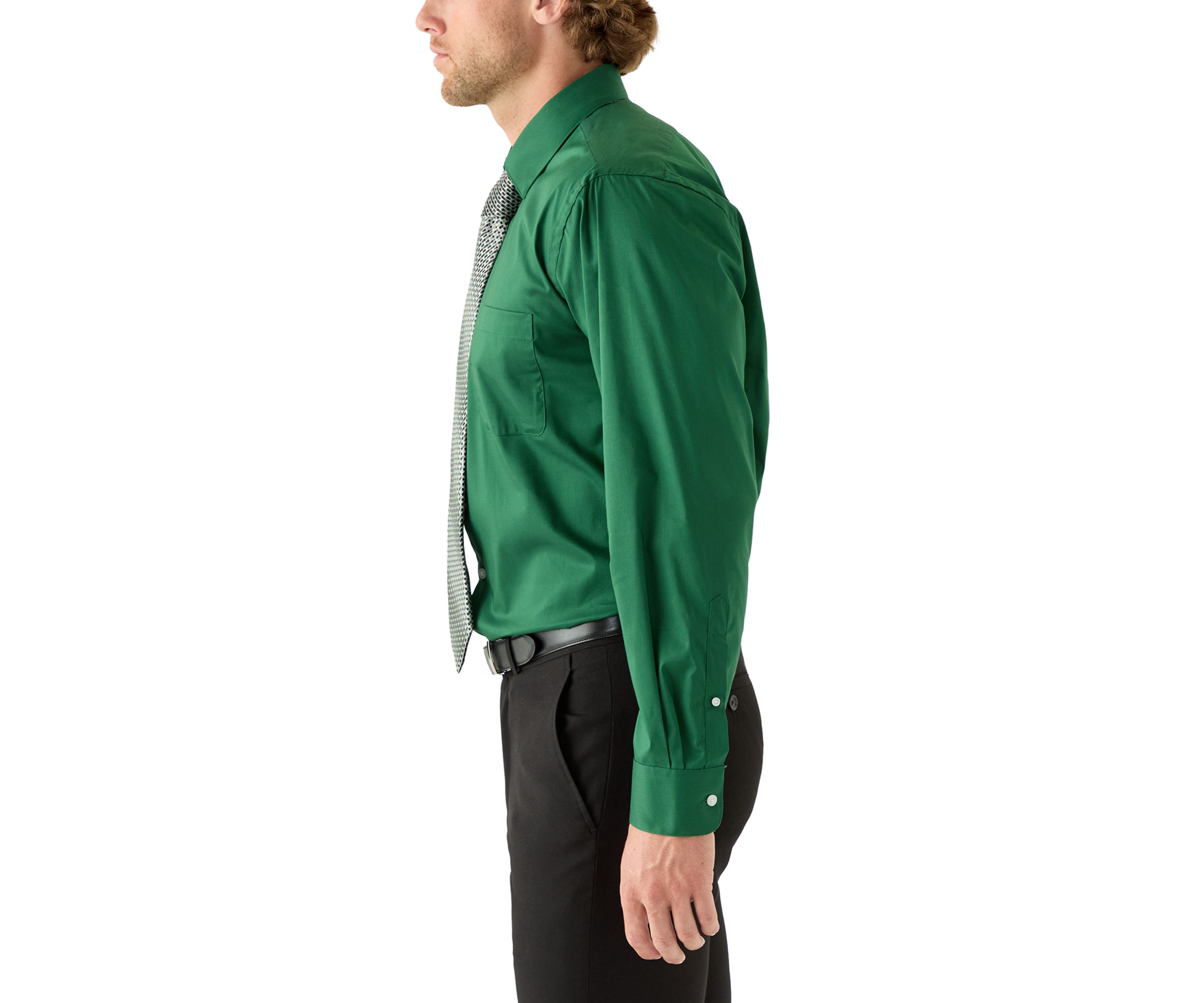 Pine Green Dress Shirt