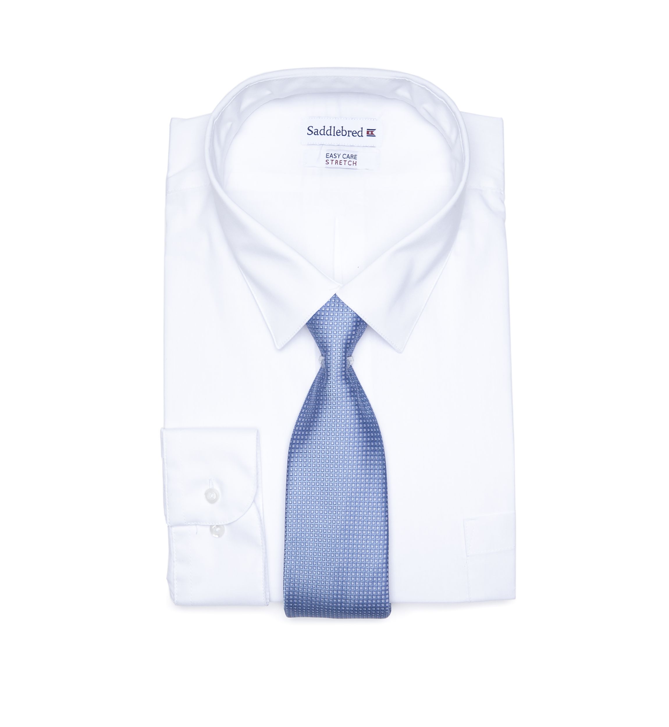 Big & Tall Allover Stretch Dress Shirt