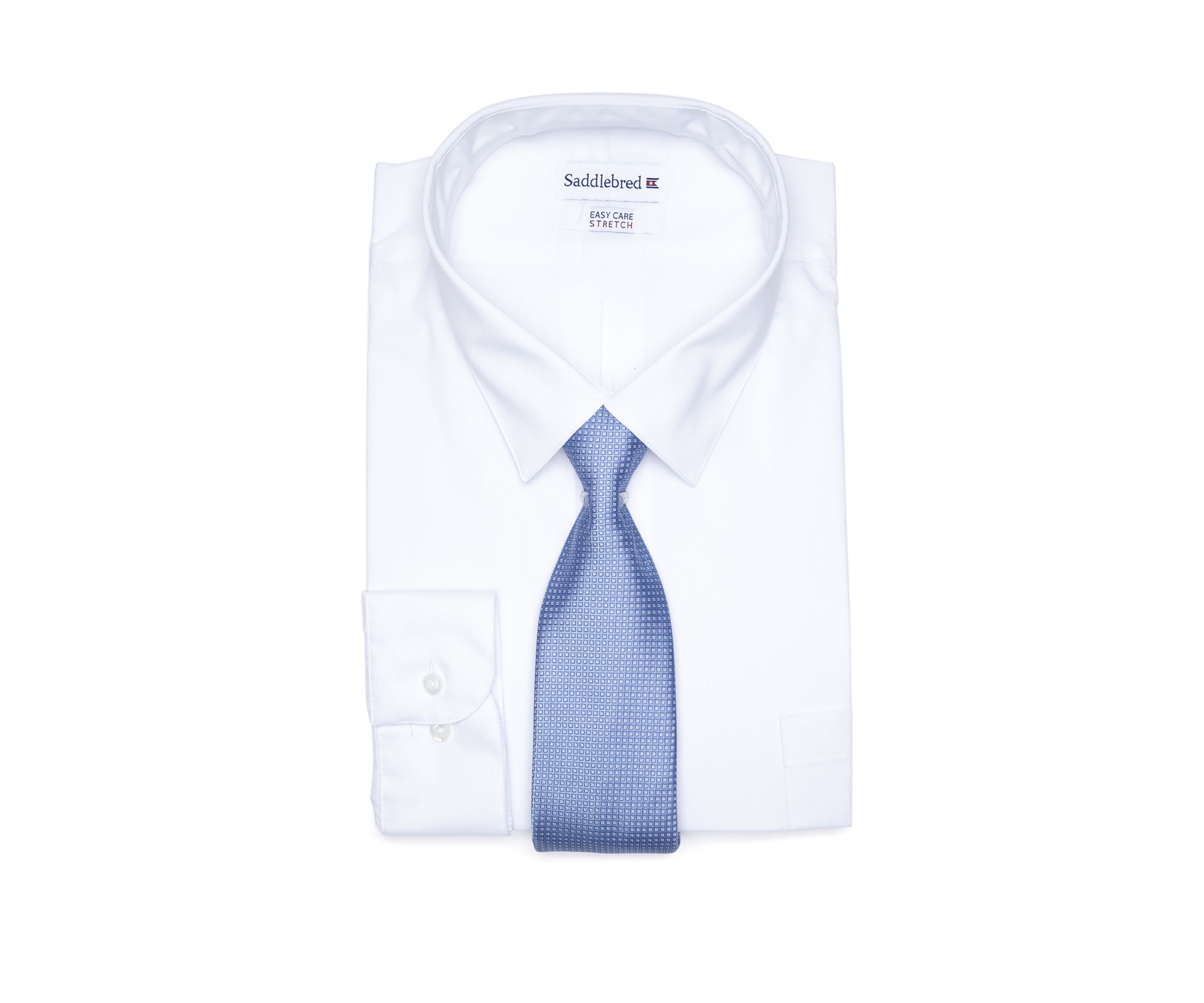 Big & Tall Allover Stretch Dress Shirt