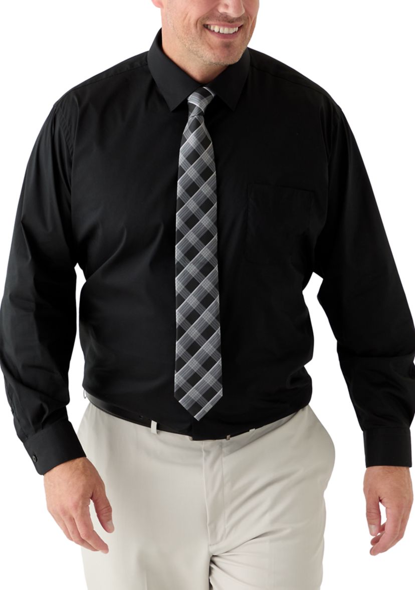 Big & Tall Fashion Shirt and Tie Box Set