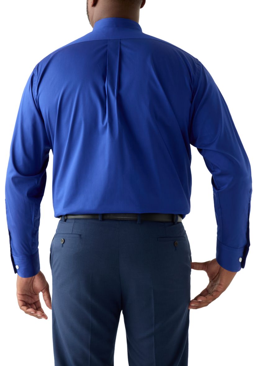 Fashion Dress Shirt with Printed Tie - Tall 