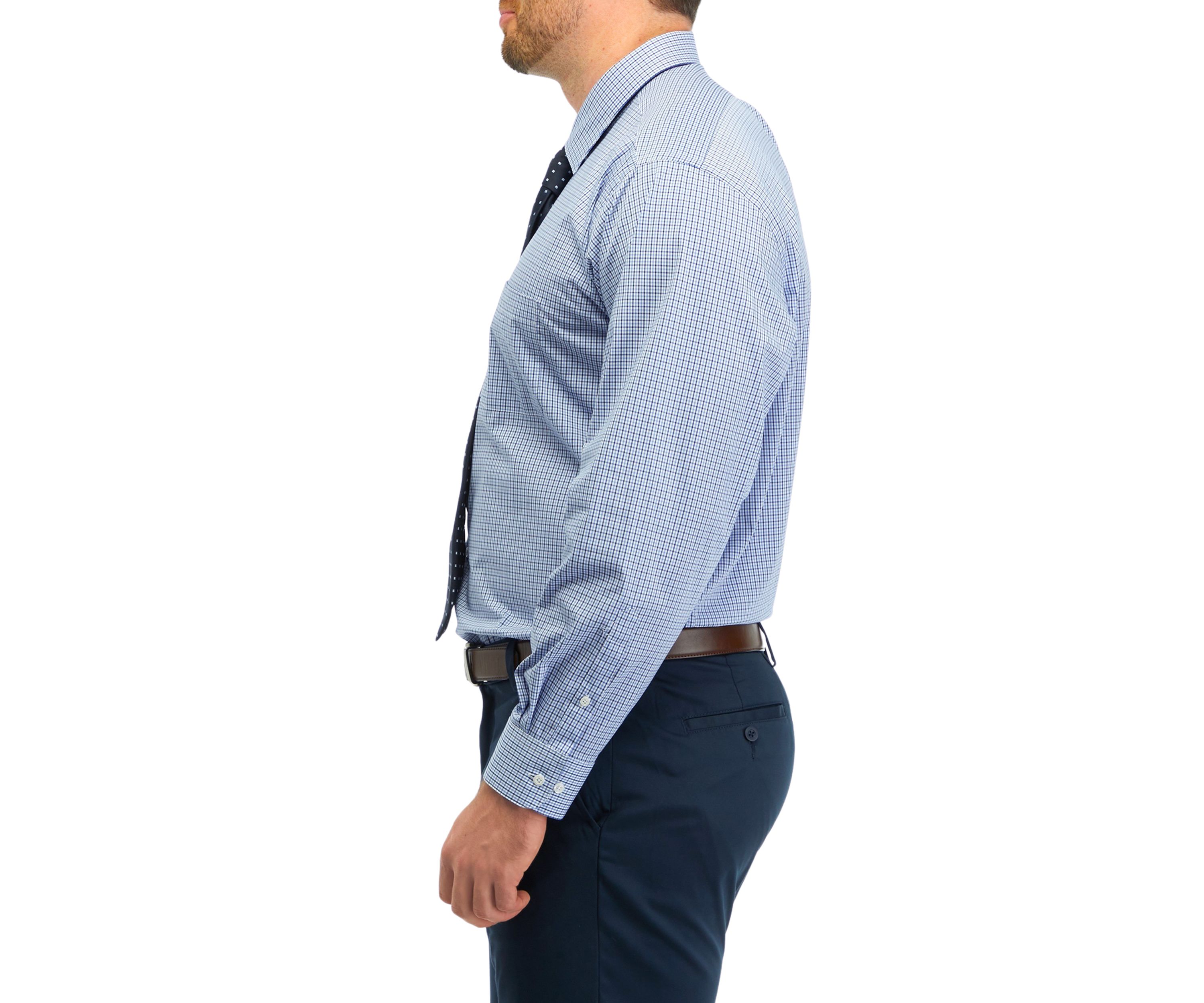 Mens Tall Shirt and Tie Set - Boxed