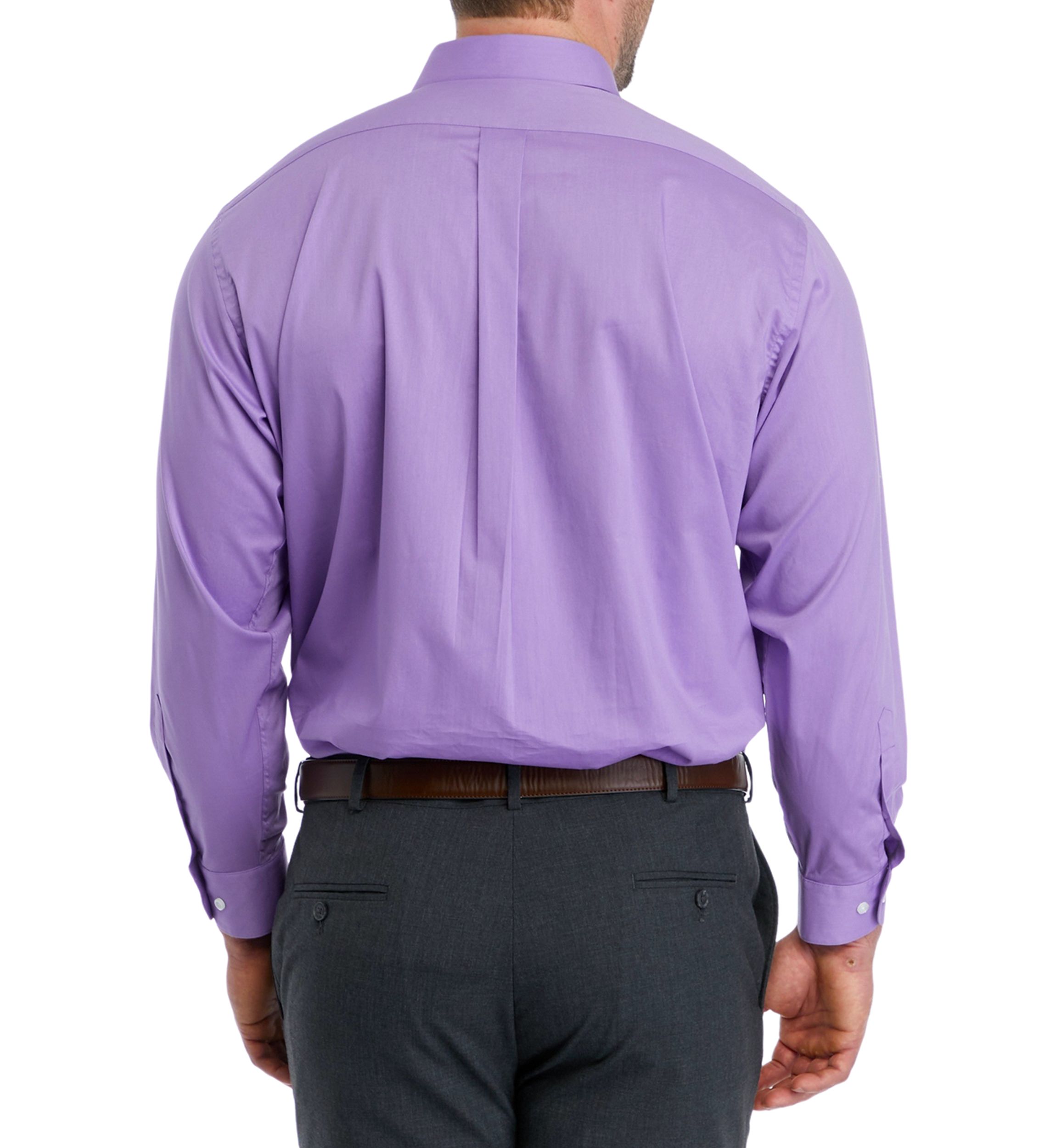 Big & Tall Dress Shirt and Tie Set 