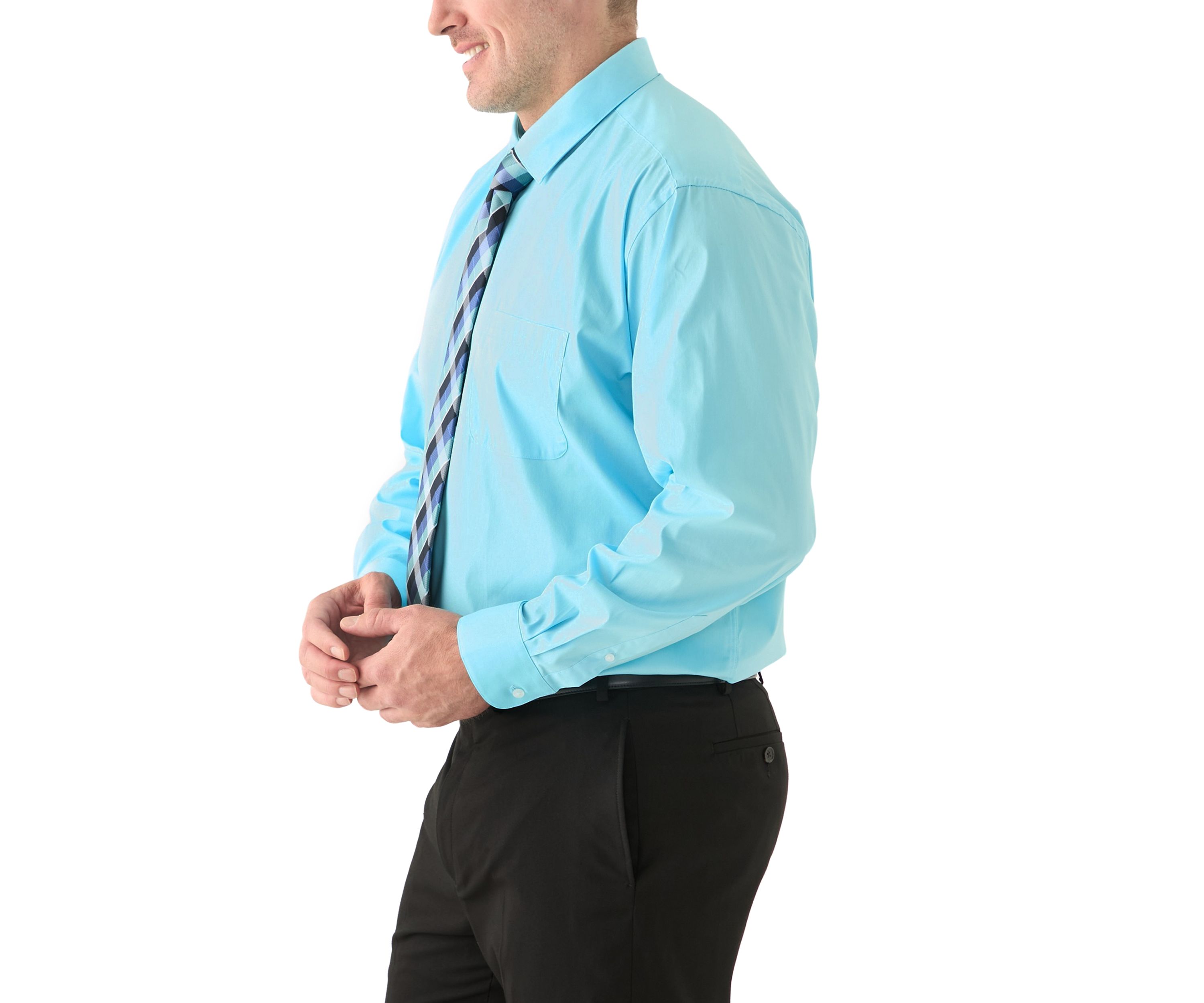 Mens Tall Fashion Shirt and Tie Box Set