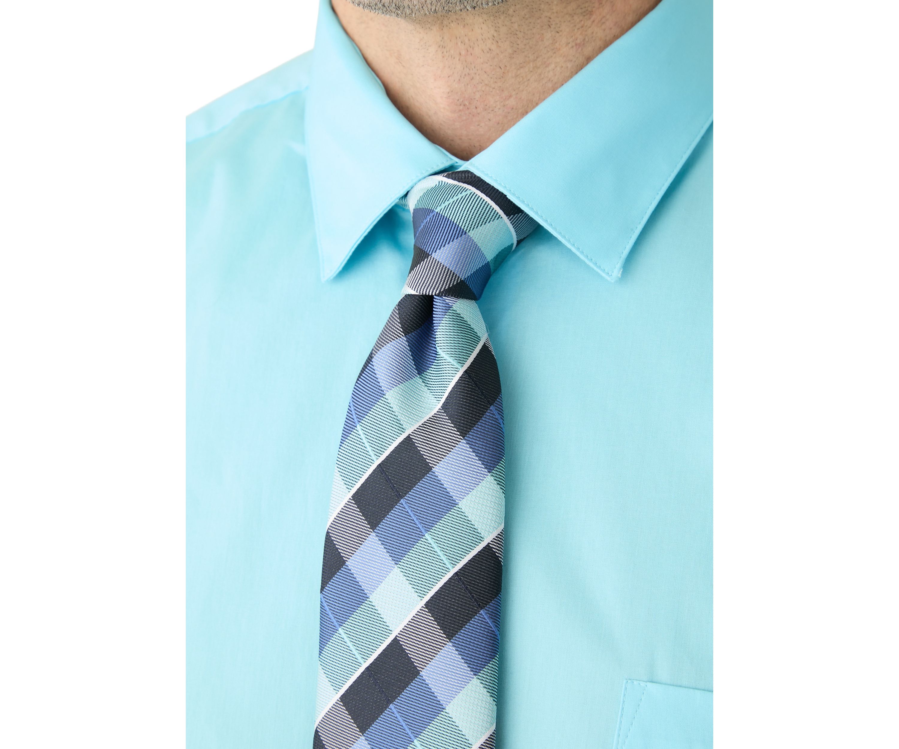 Mens Tall Fashion Shirt and Tie Box Set