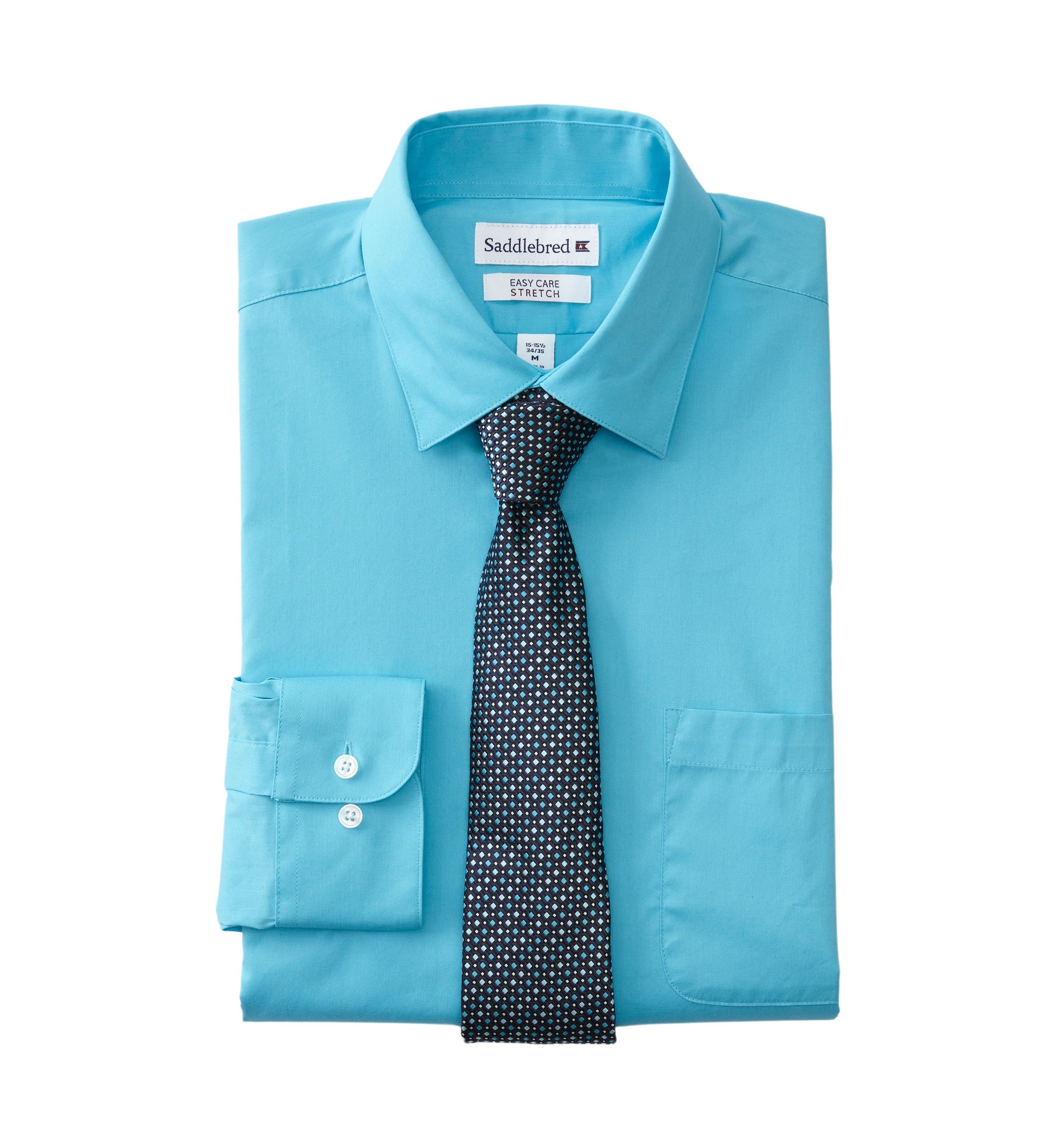 Mens Tall Shirt and Tie Set