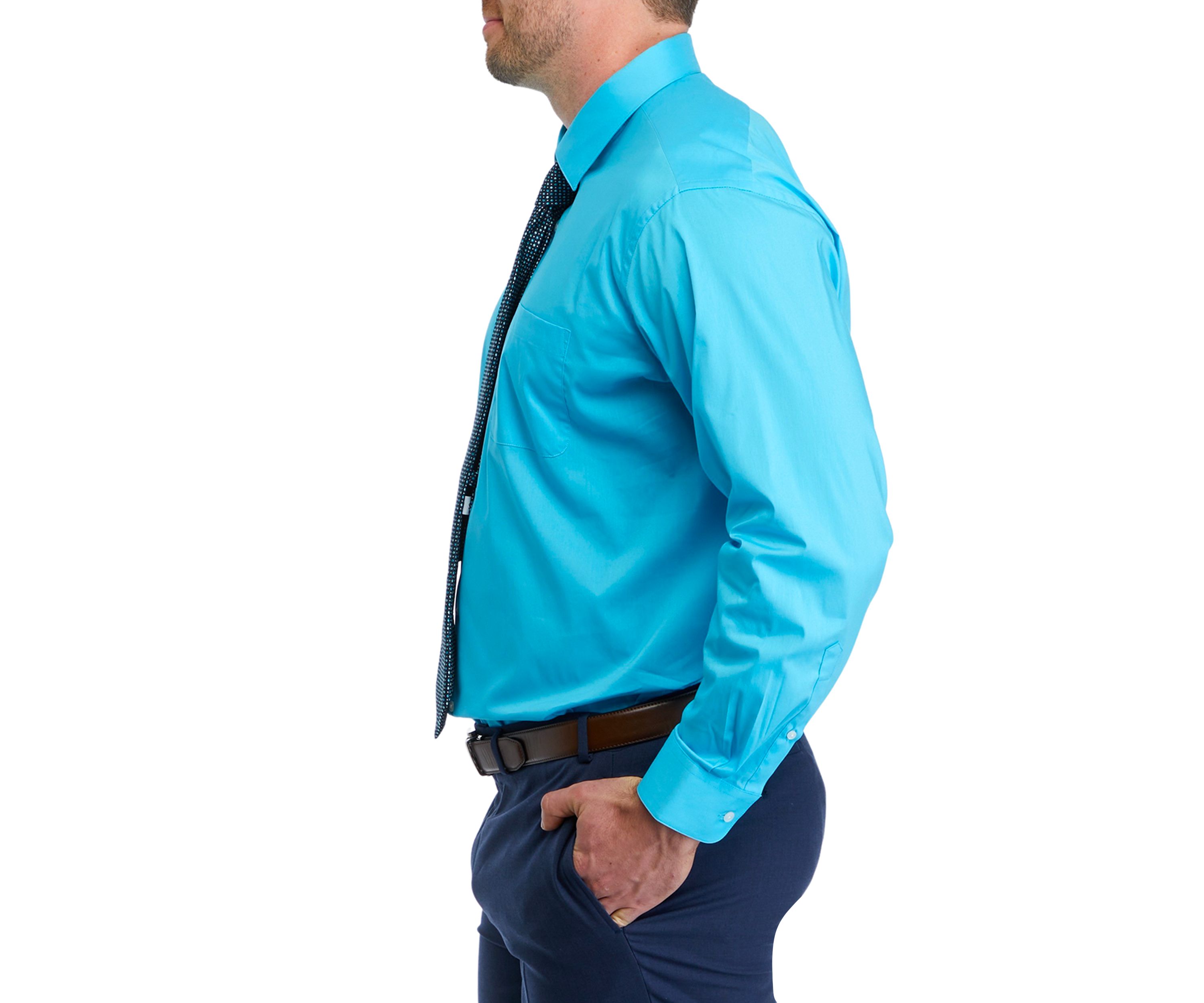 Mens Tall Shirt and Tie Set