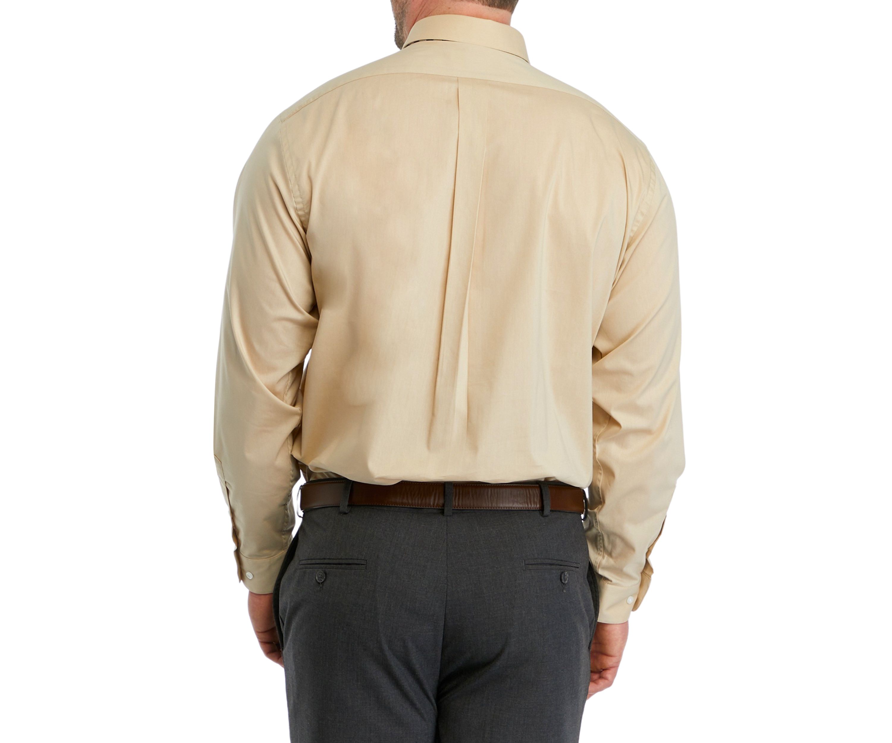 Big & Tall Dress Shirt and Printed Tie Set 
