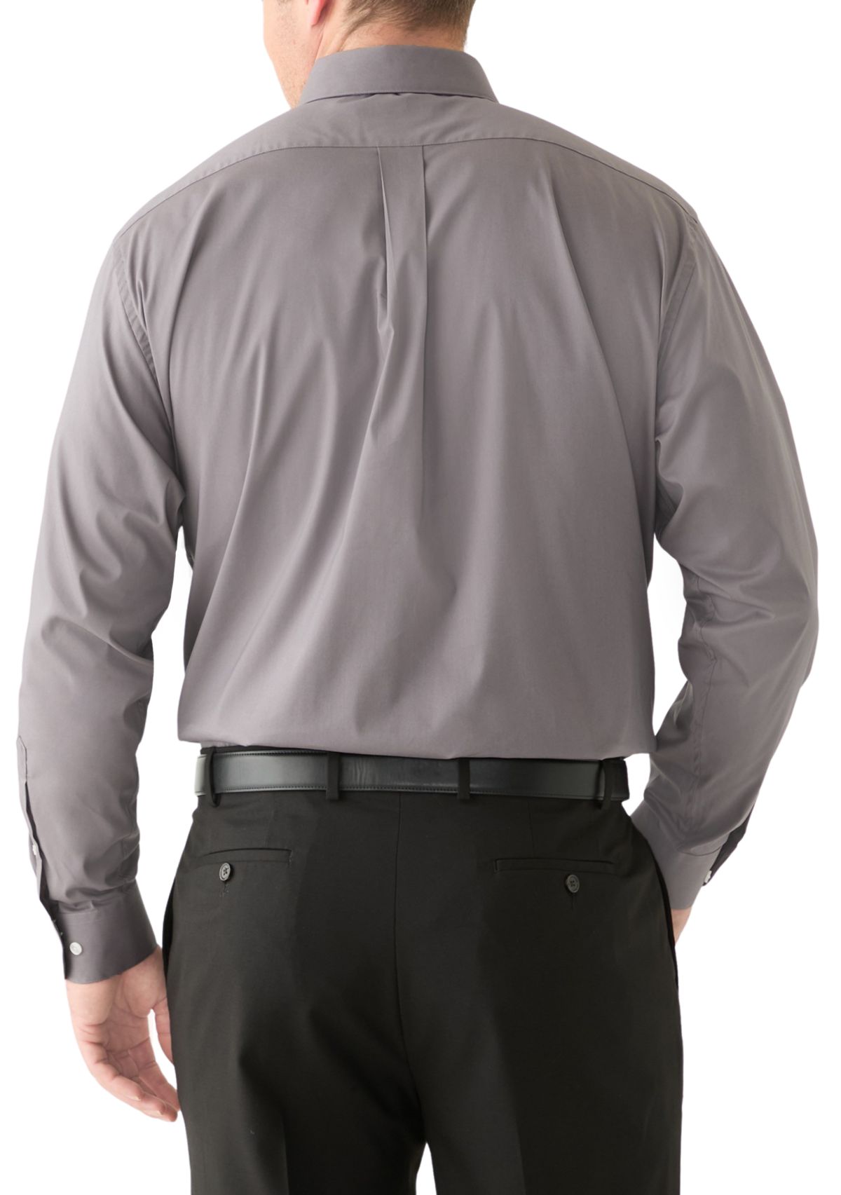 Big & Tall Dress Shirt and Tie Set