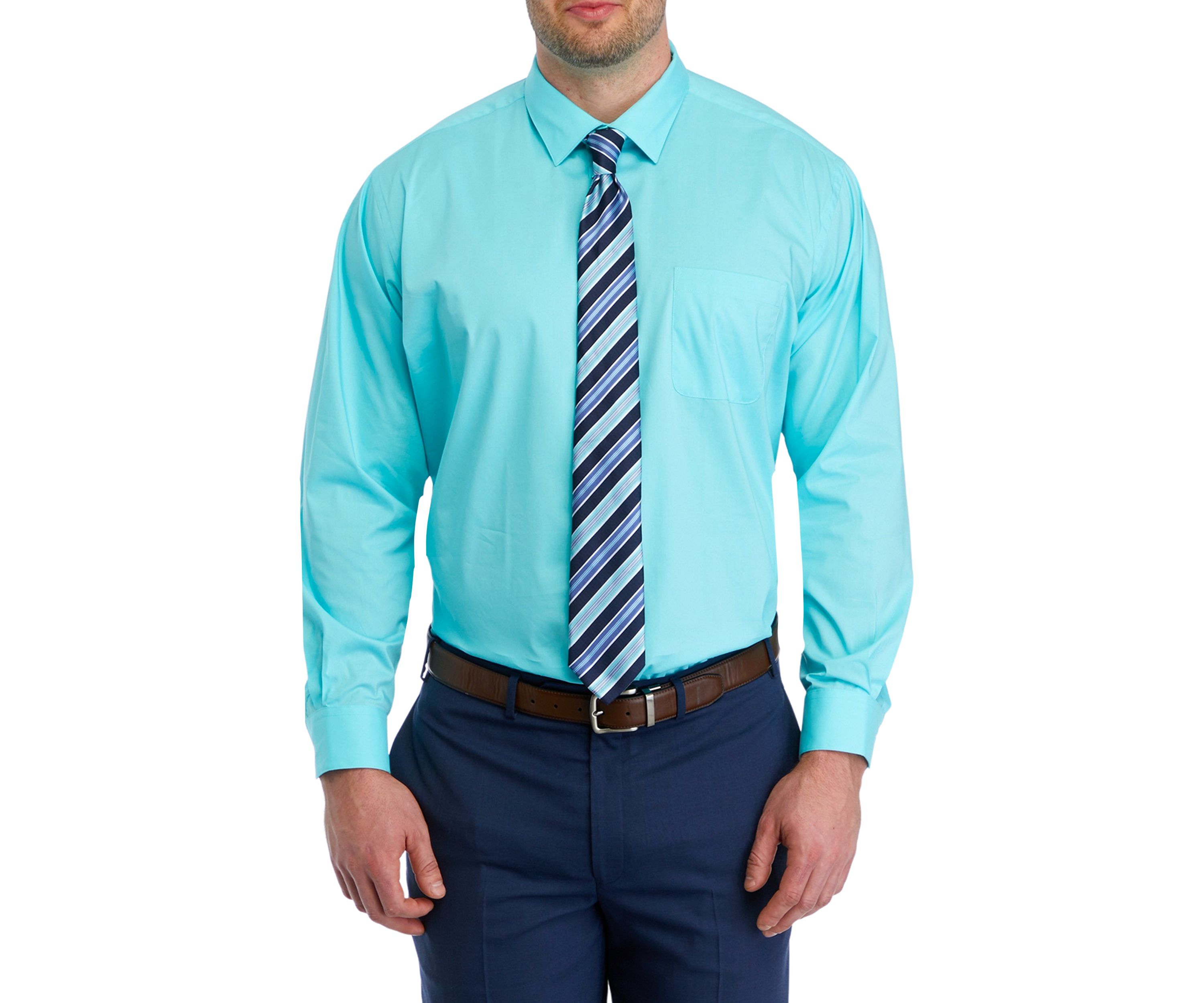 Mens Tall Shirt and Tie Set