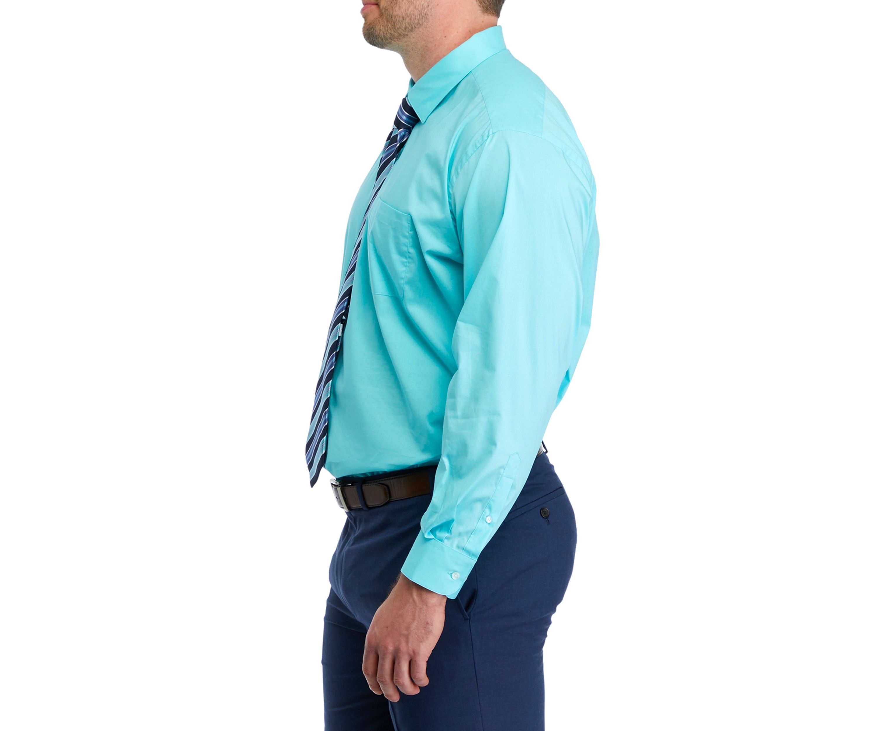 Mens Tall Shirt and Tie Set
