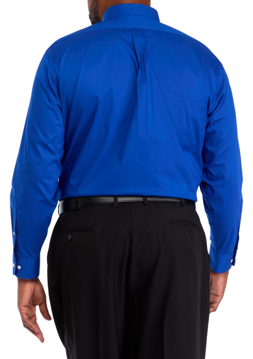Big & Tall   Two-Piece Shirt & Tie Set 