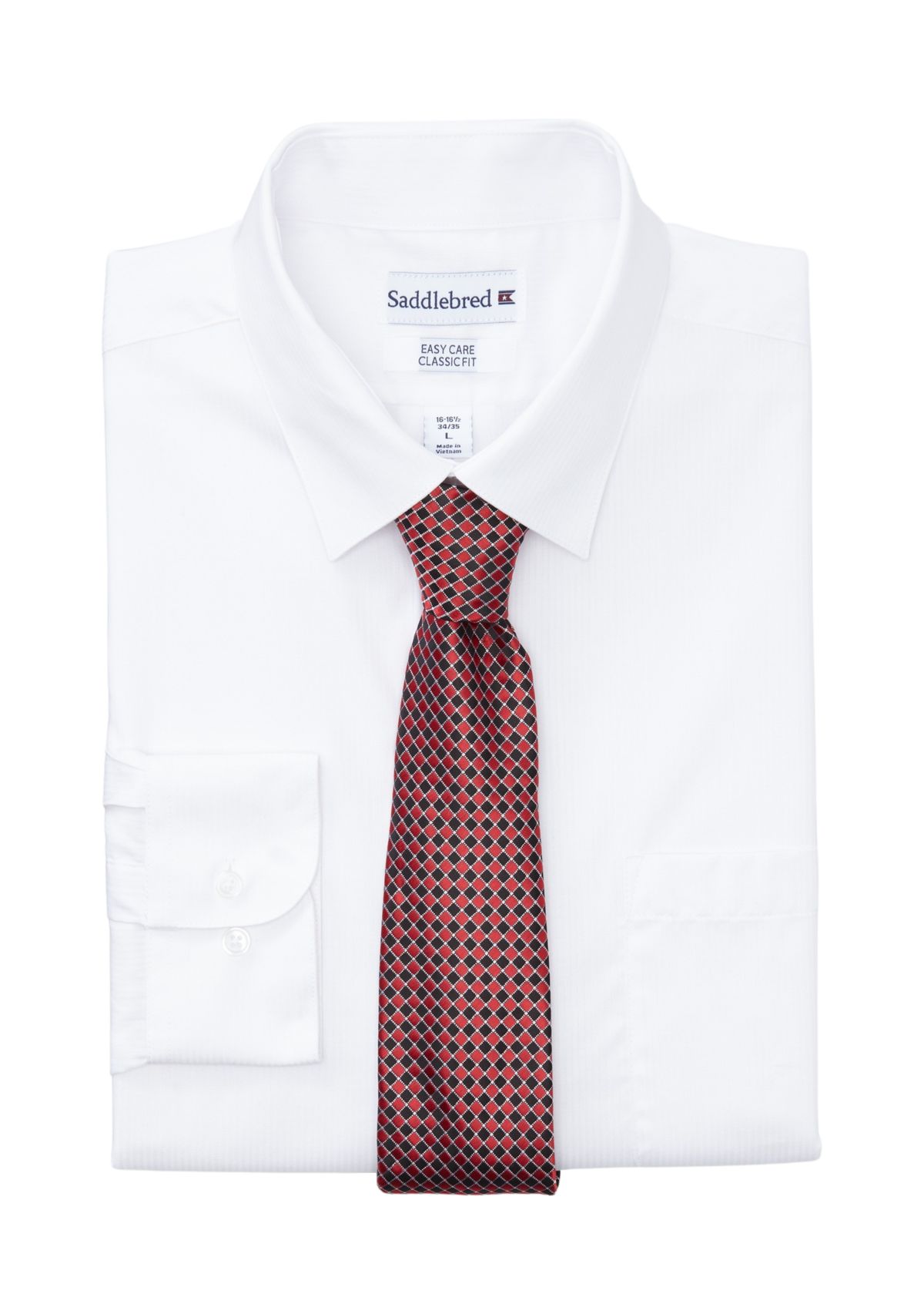  Two-Piece Shirt & Tie Set 