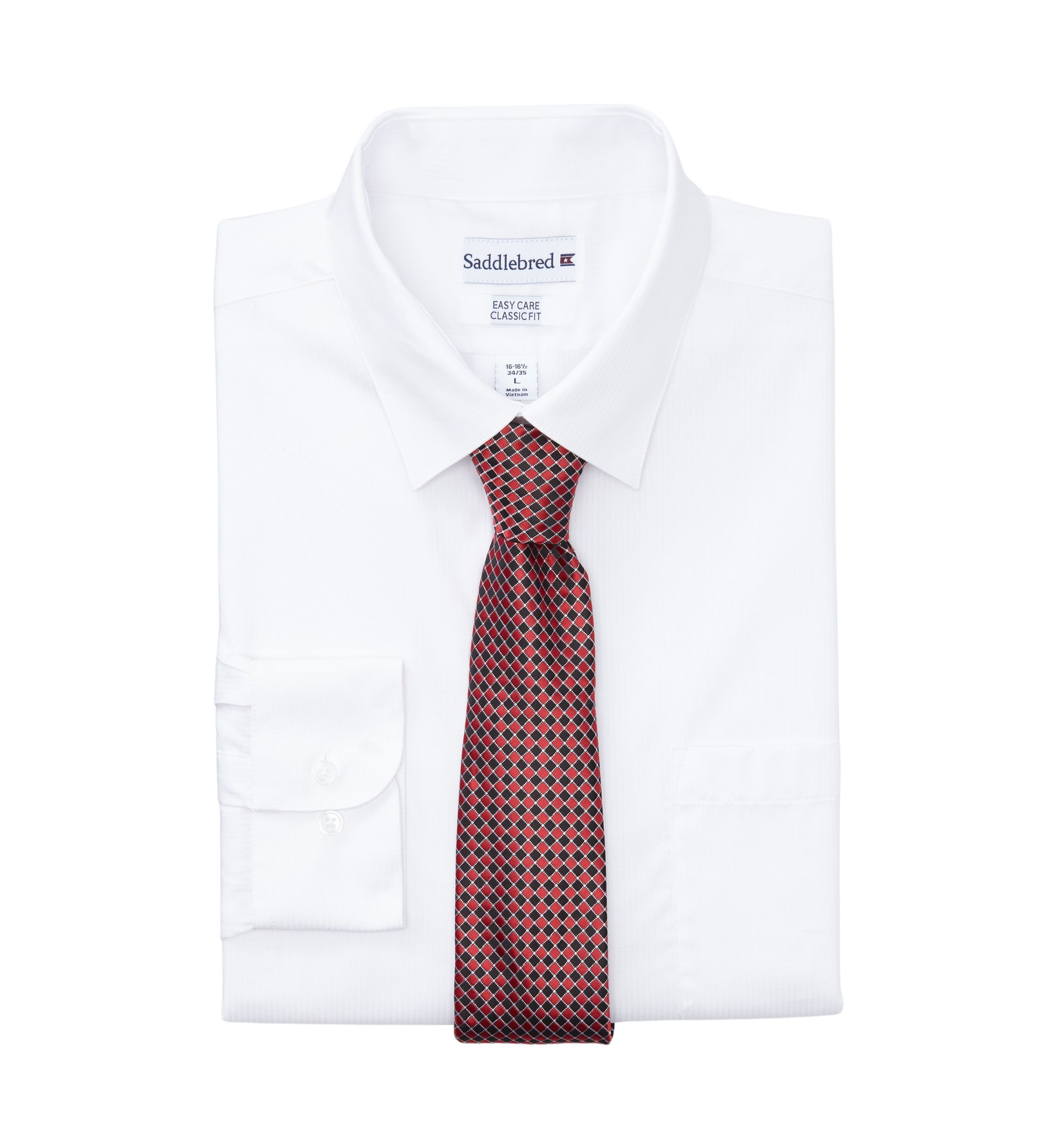  Two-Piece Shirt & Tie Set 