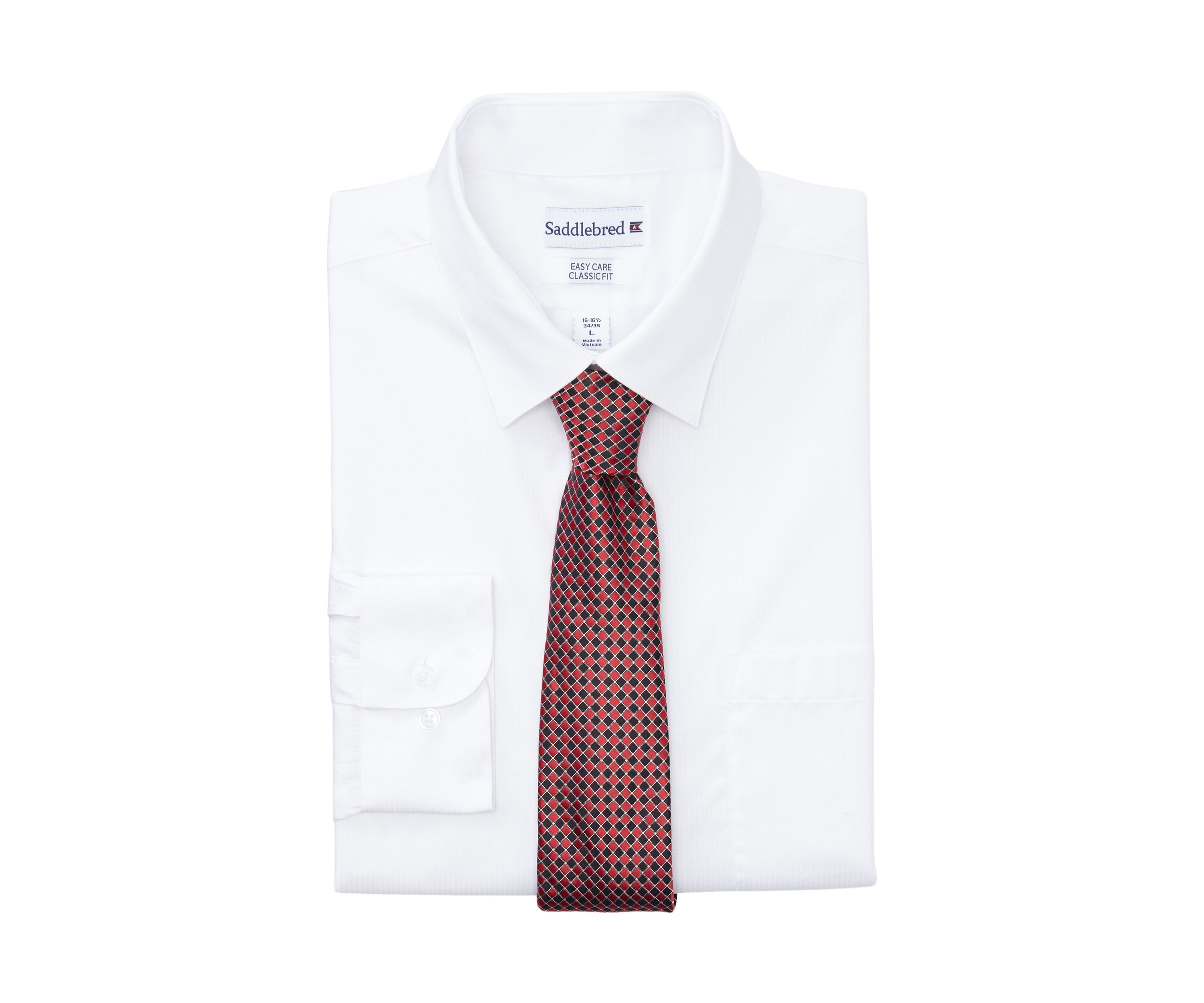  Two-Piece Shirt & Tie Set 