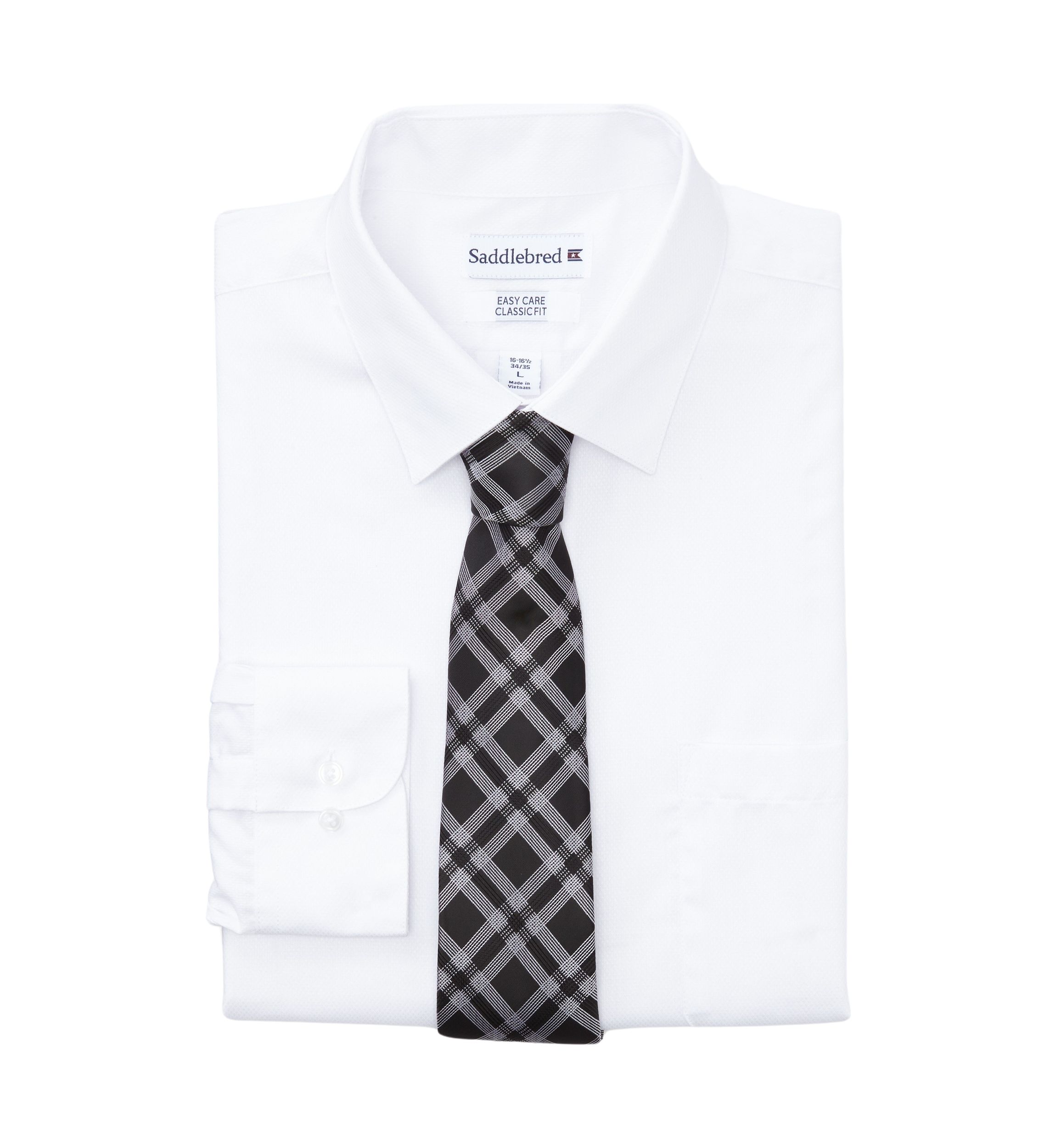 Two-Piece Shirt & Tie Set 