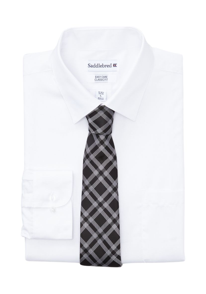  Two-Piece Shirt & Tie Set 